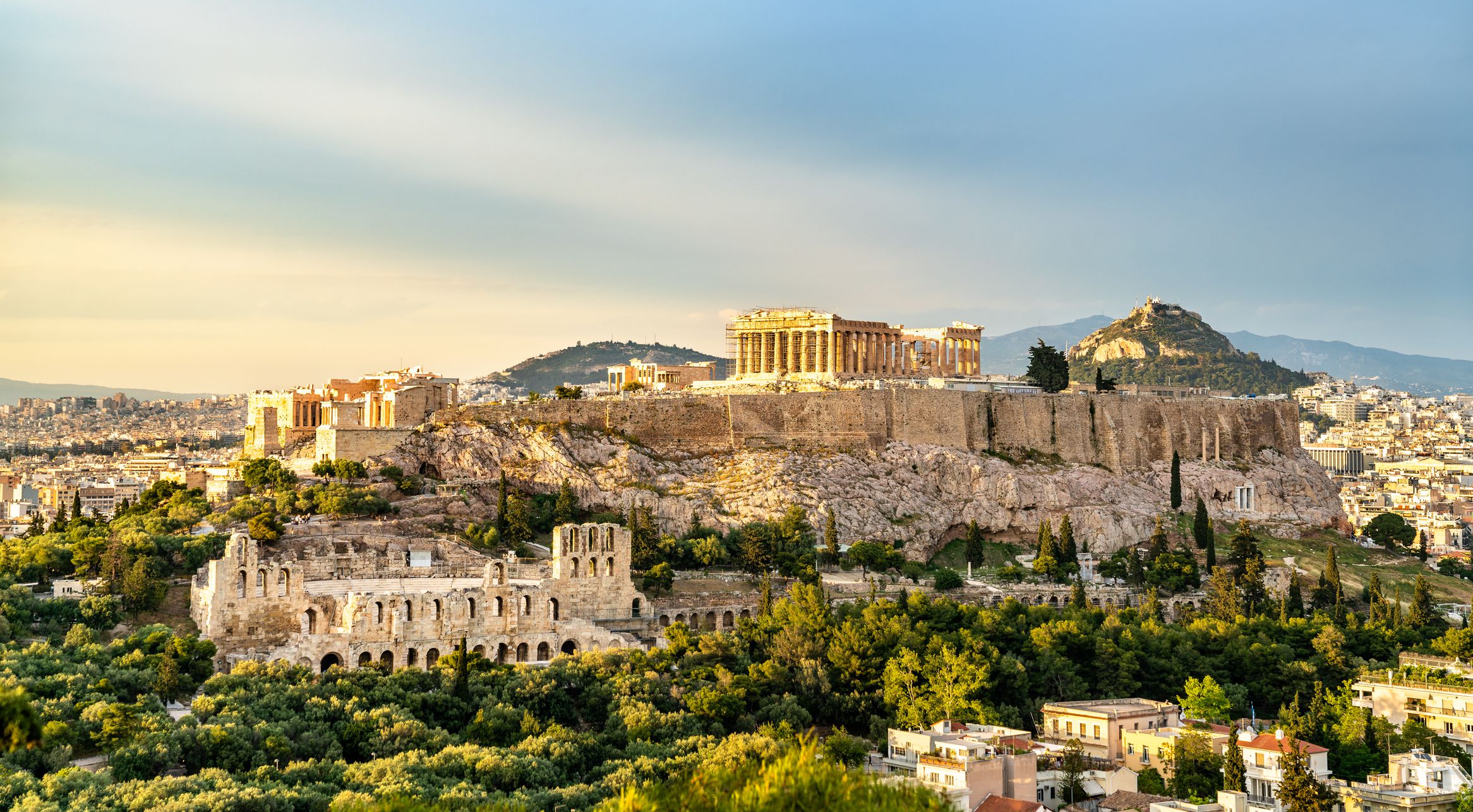 The Acropolis of Athens, UNESCO world heritage in Greece