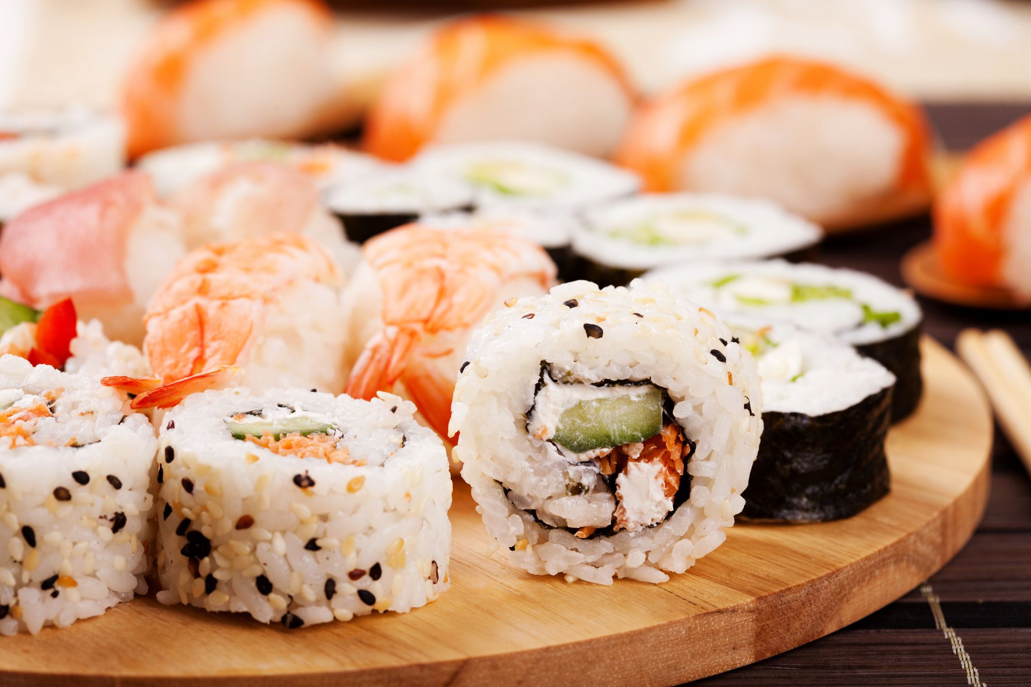 Sushi plate