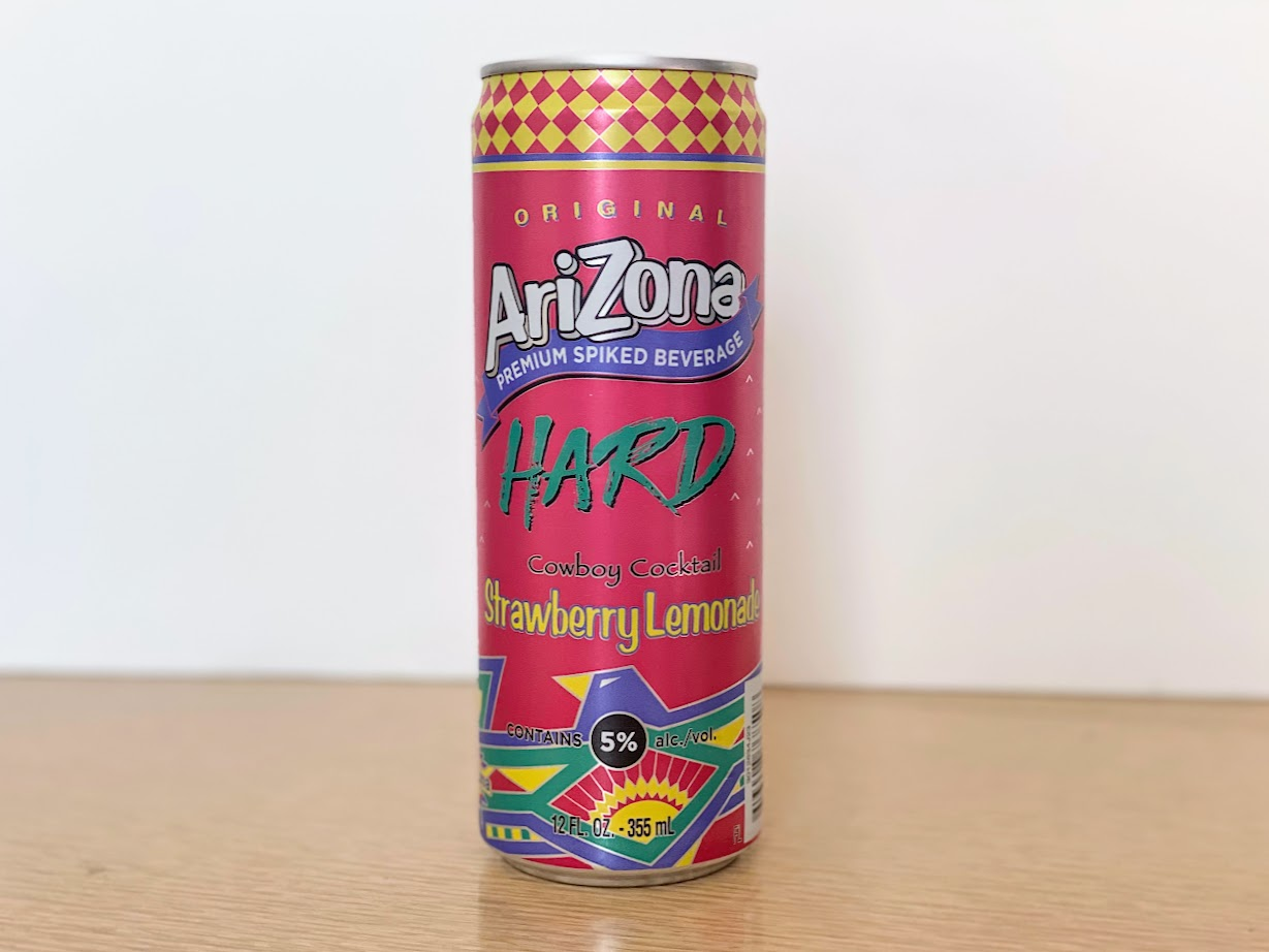 Arizona hard strawberry lemonade