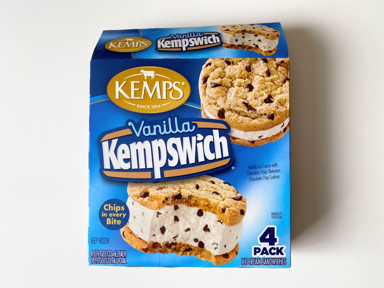 Kemps ice cream cookie sandwiches