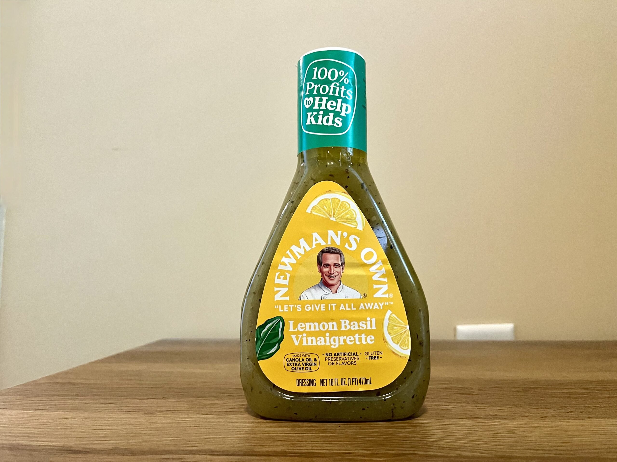 Newman's Own Lemon Basil Vinaigrette