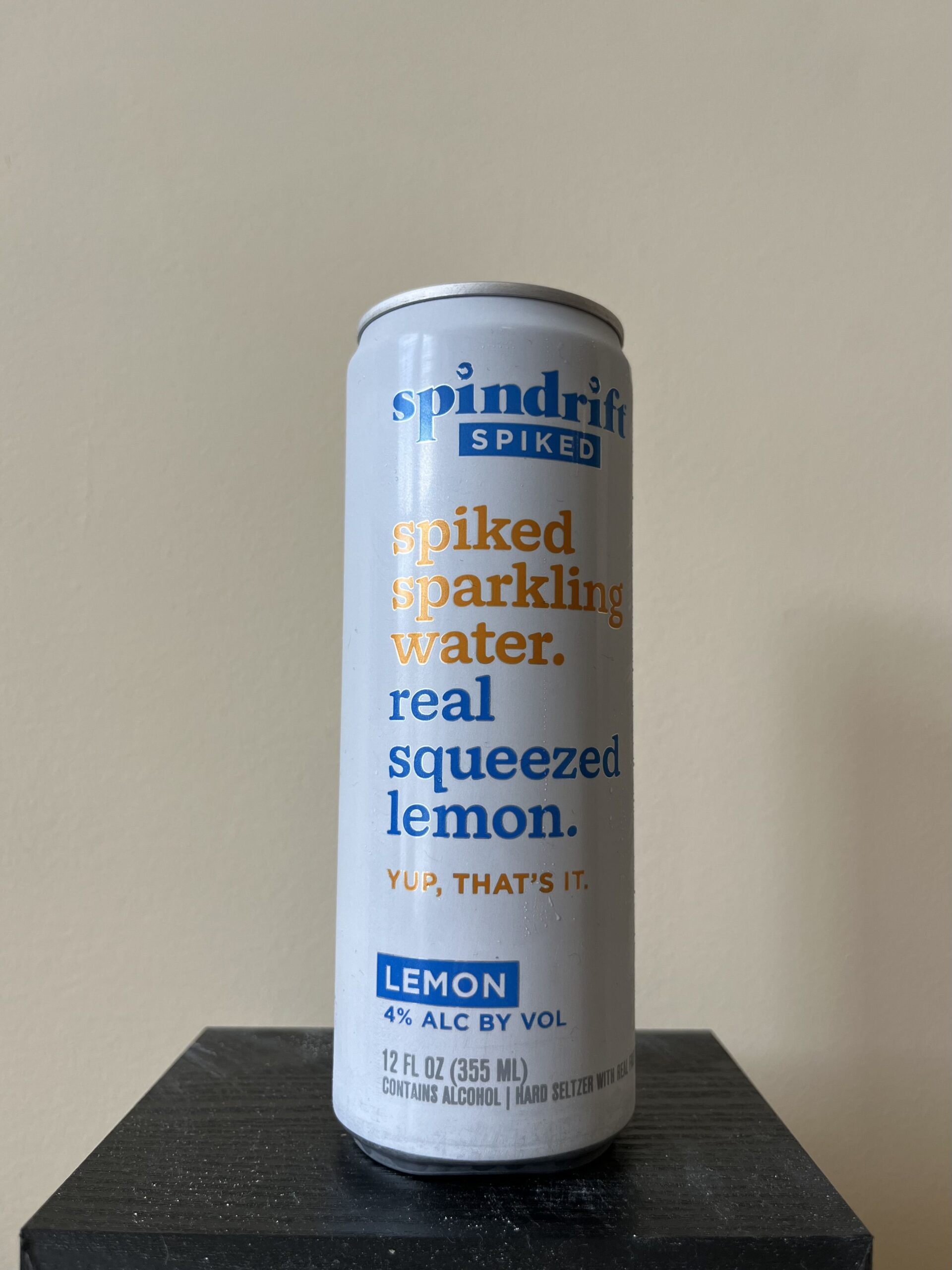 Best: Spindrift Spiked (Lemon)