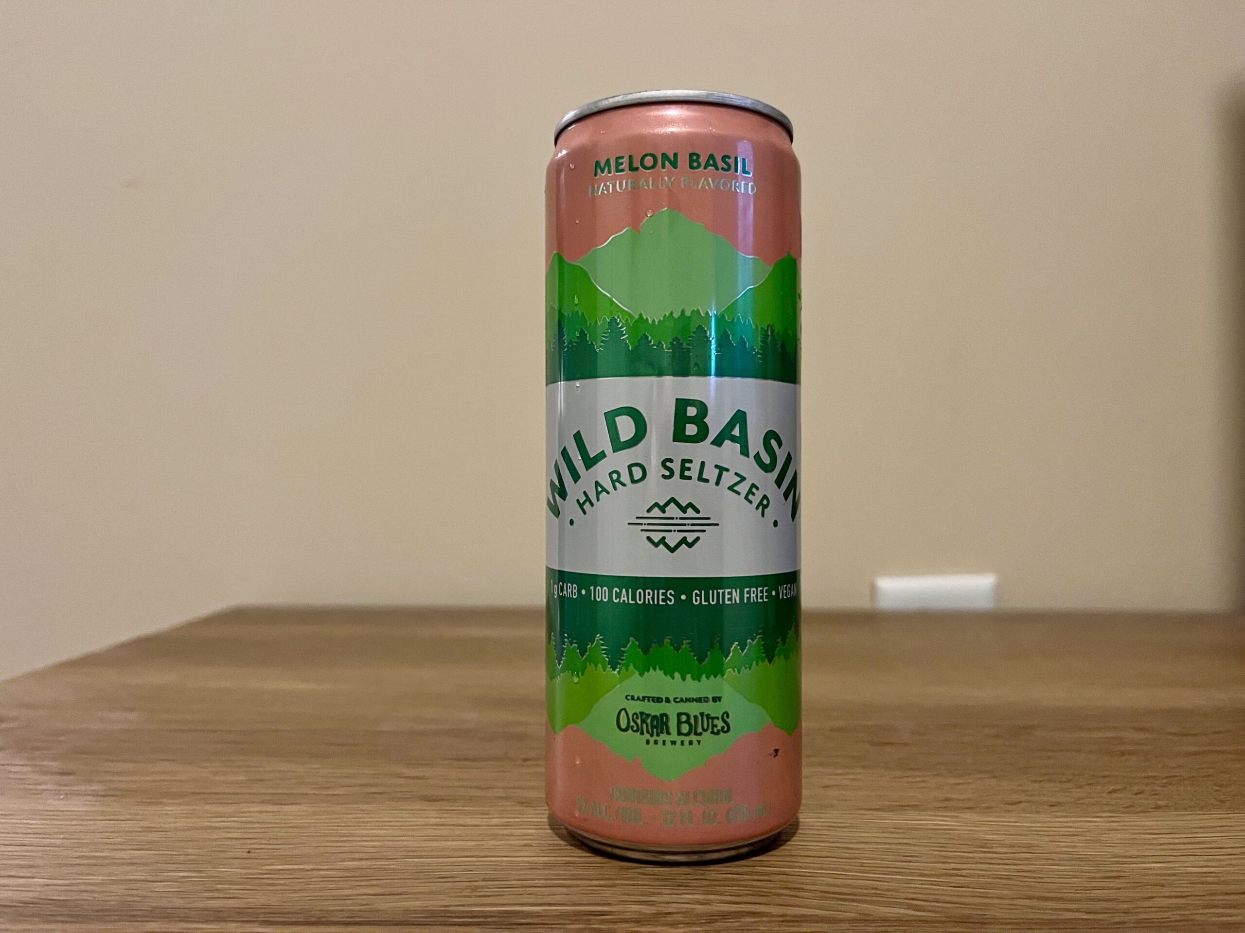 3. Wild Basin Hard Seltzer (Melon Basil)