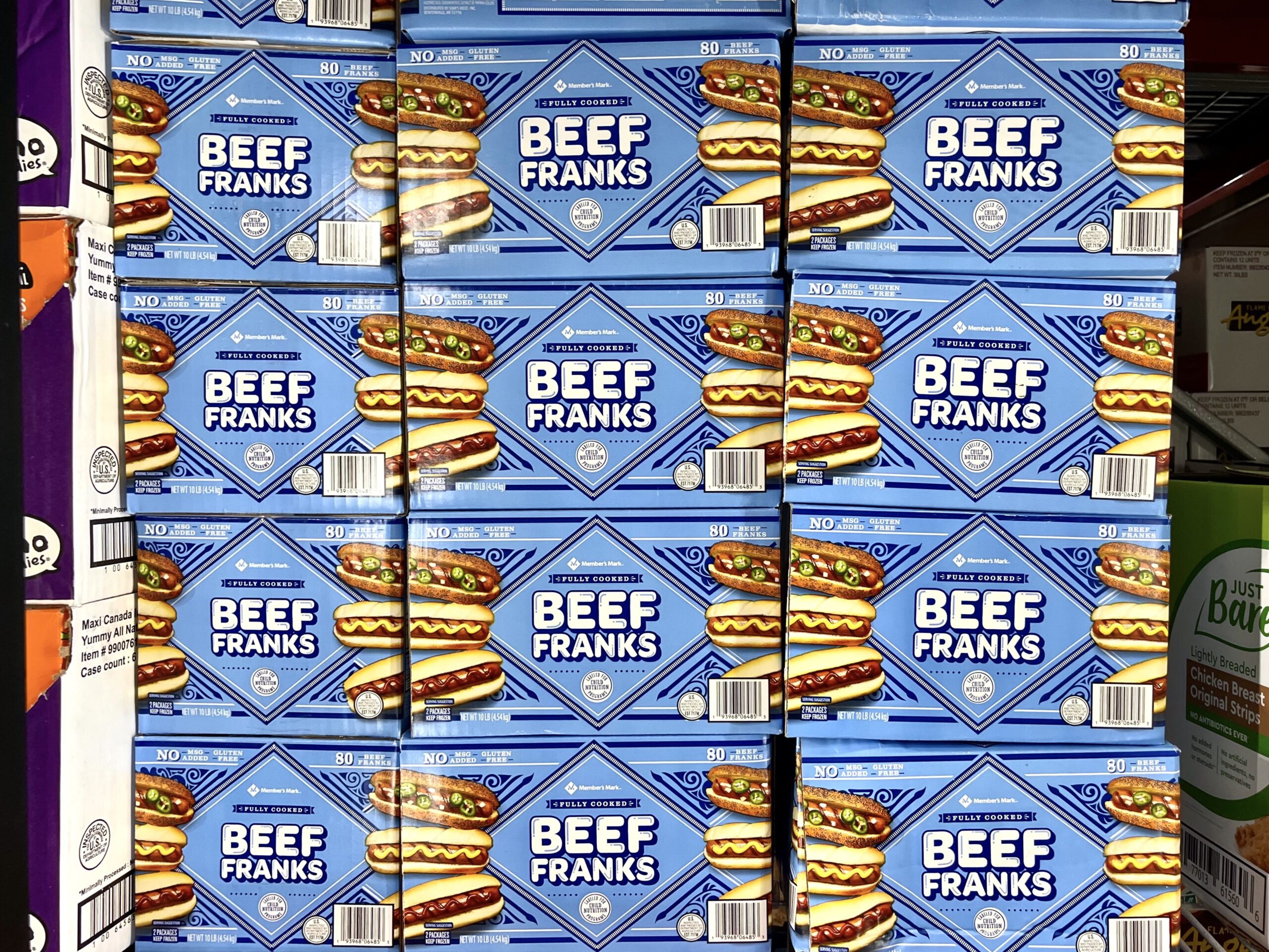 Members Mark Frozen Beef Franks at Sam's Club