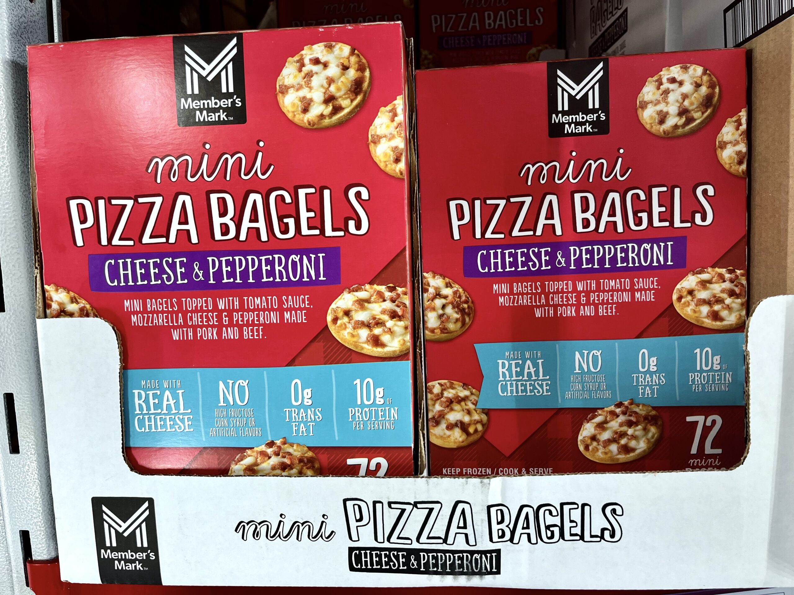 Members Mark Mini Pepperoni Pizza Bagels at Sam's Club