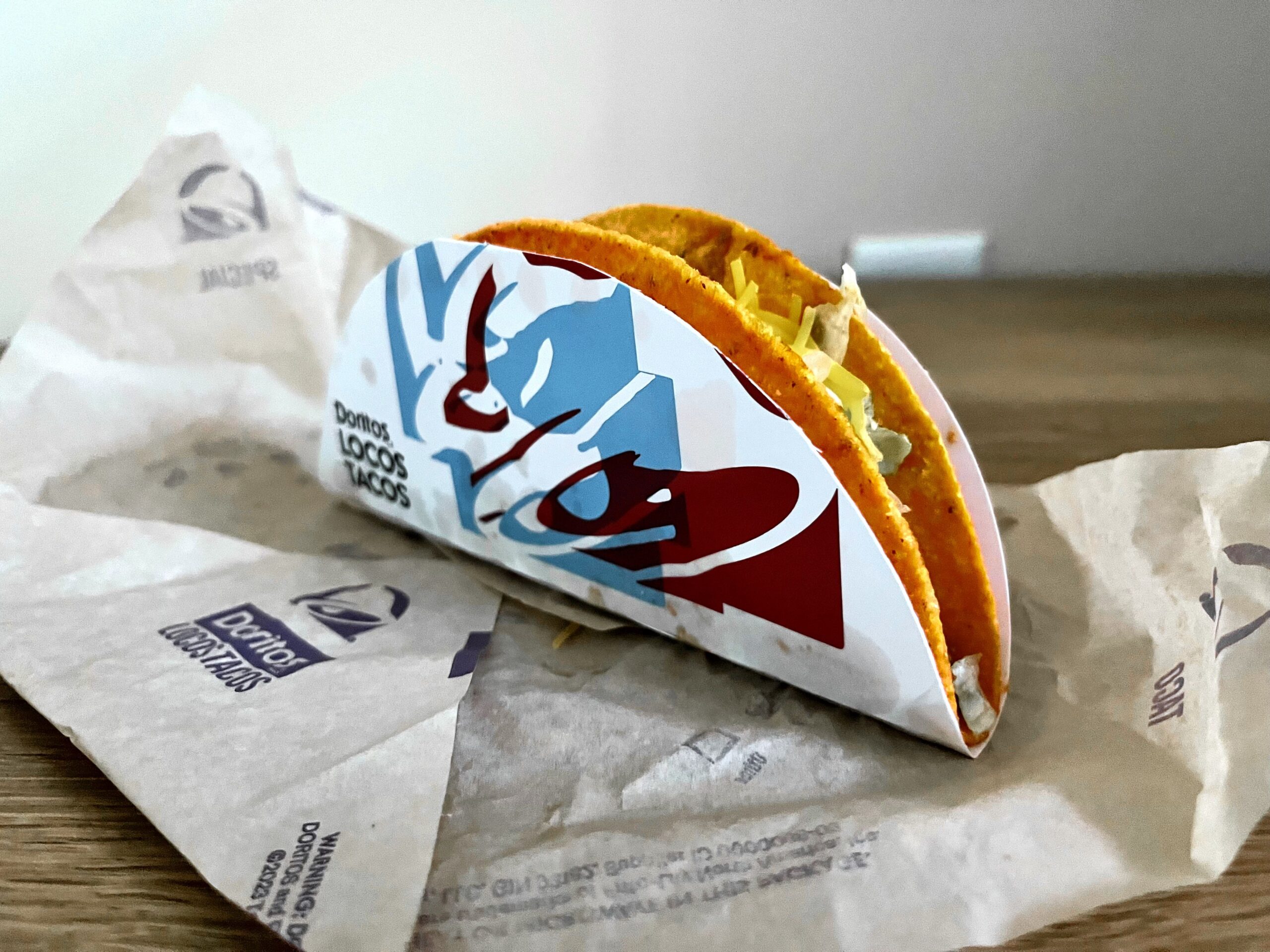 Nacho Cheese Doritos Locos Tacos from taco bell