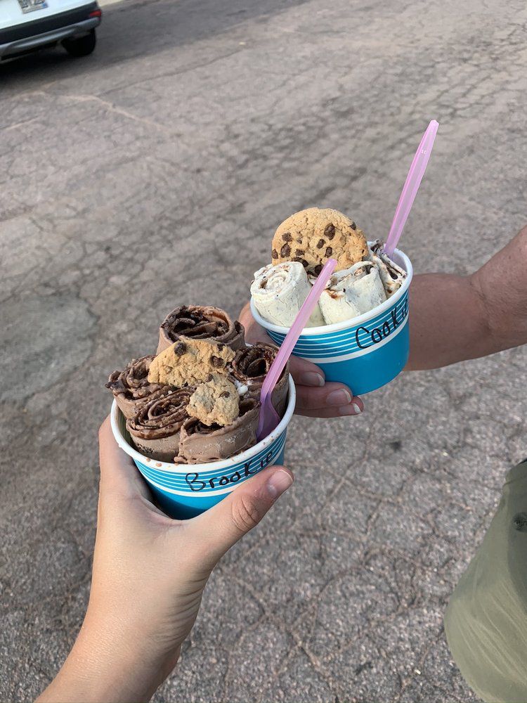 Polar Bites rolled ice cream