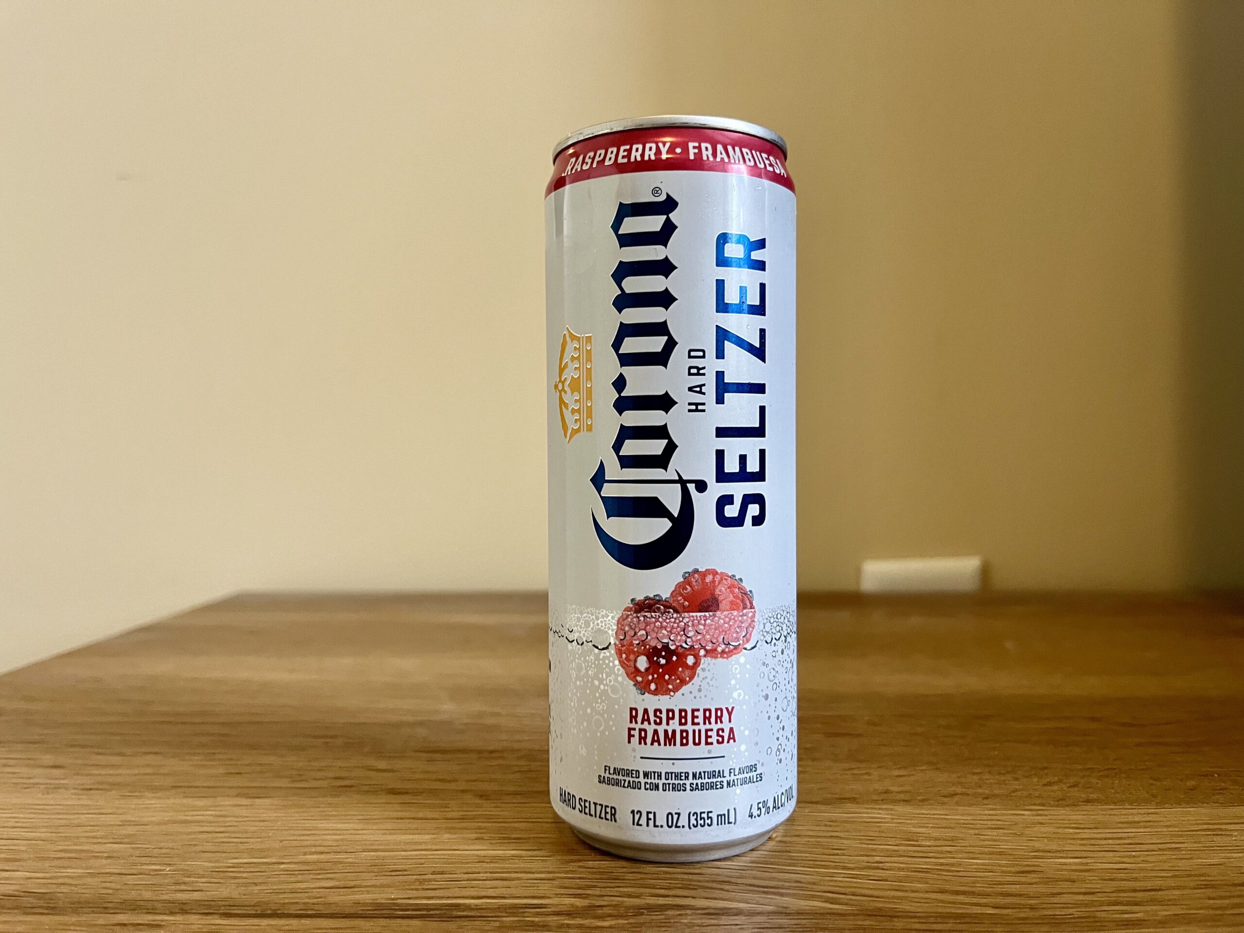 9. Corona Hard Seltzer (Raspberry)