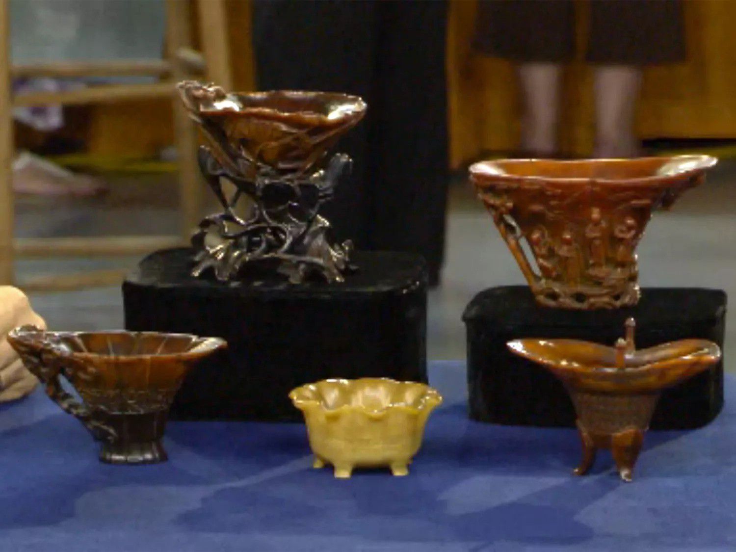 Chinese Rhinoceros horn cups