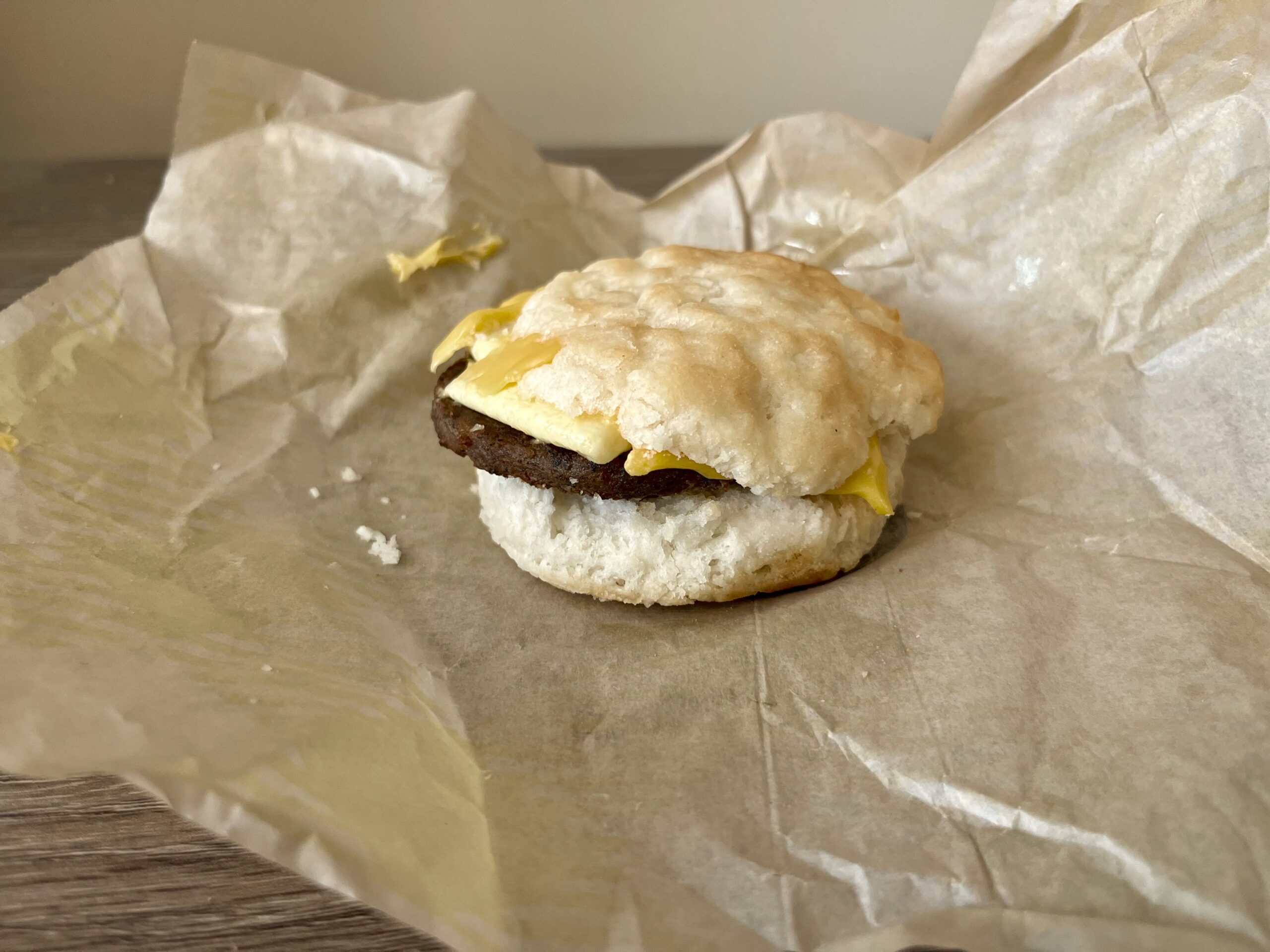 Sausage, Egg, and Cheese Biscuit