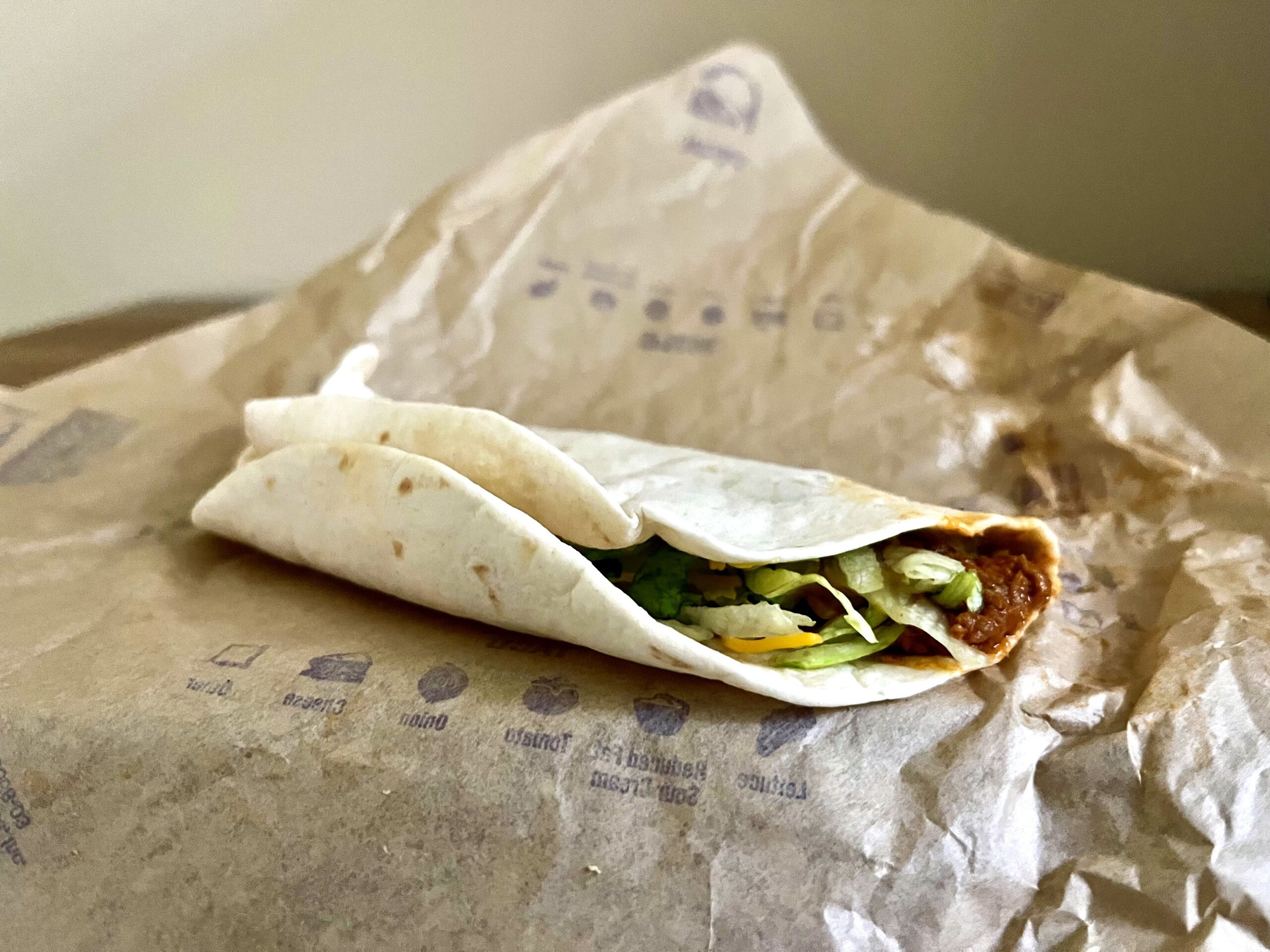 Soft Taco from taco bell