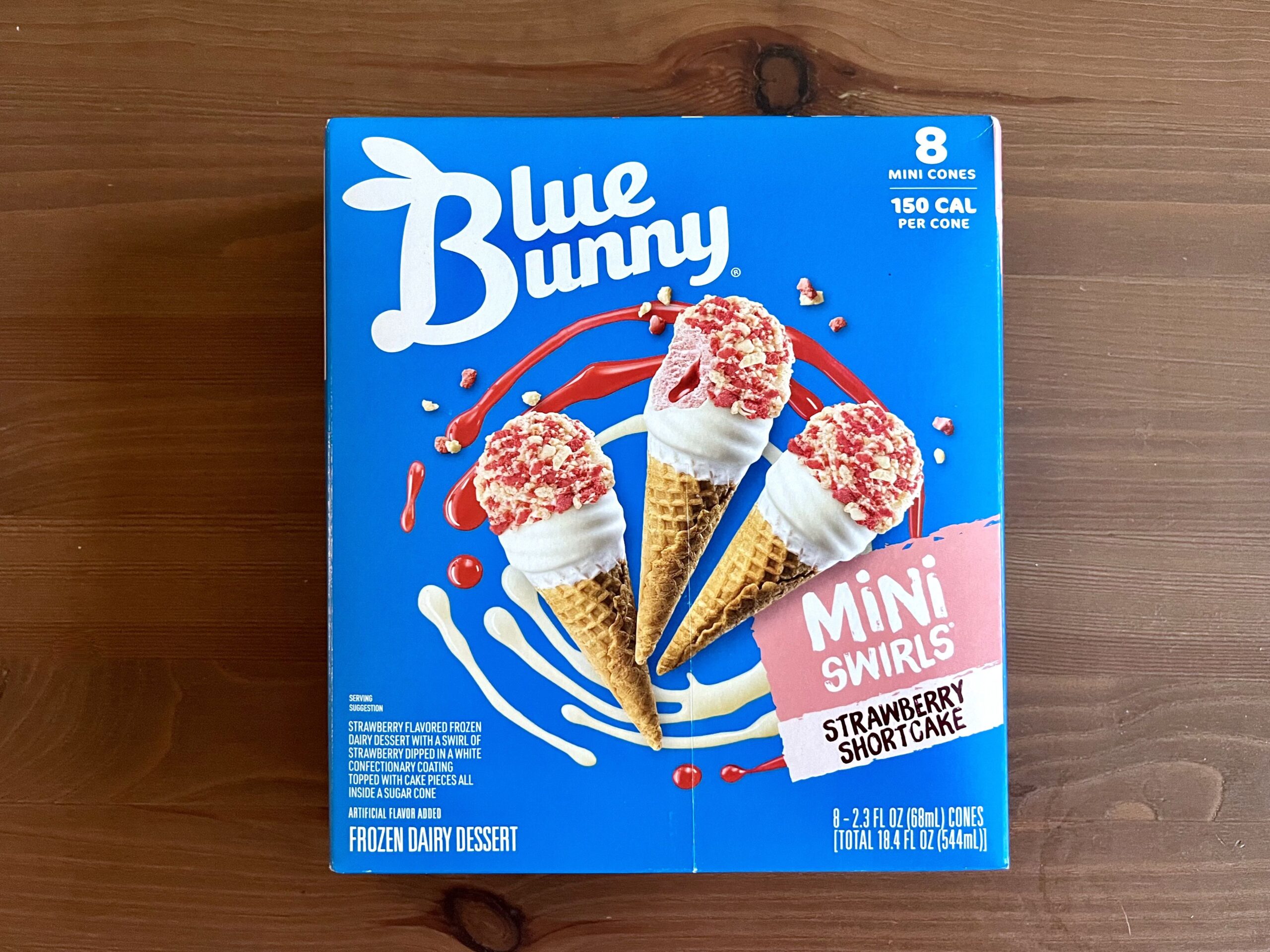 Strawberry Shortcake blue bunny ice cream