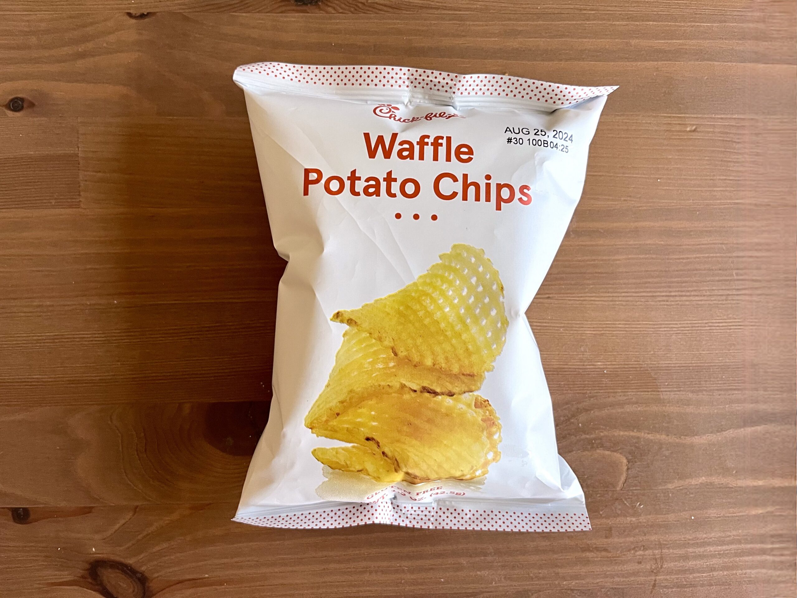 Chick-fil-A waffle potato chips