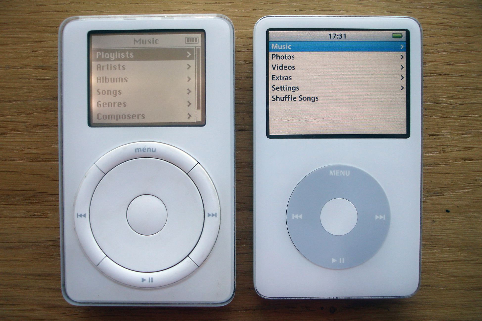early generation iPods