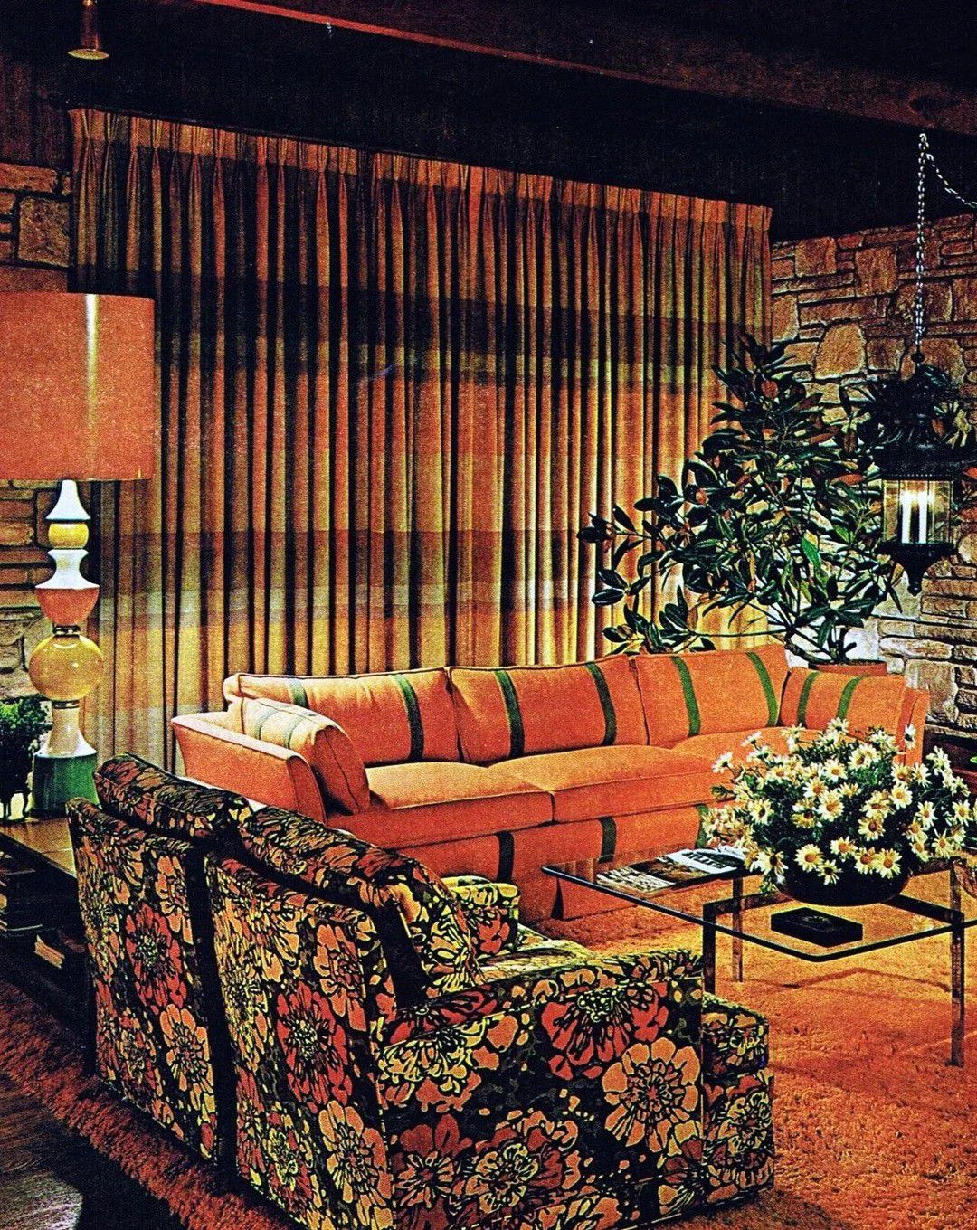 1970s living room
