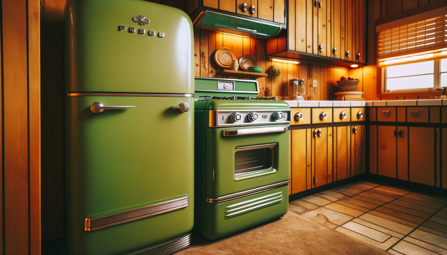 Avocado green appliances