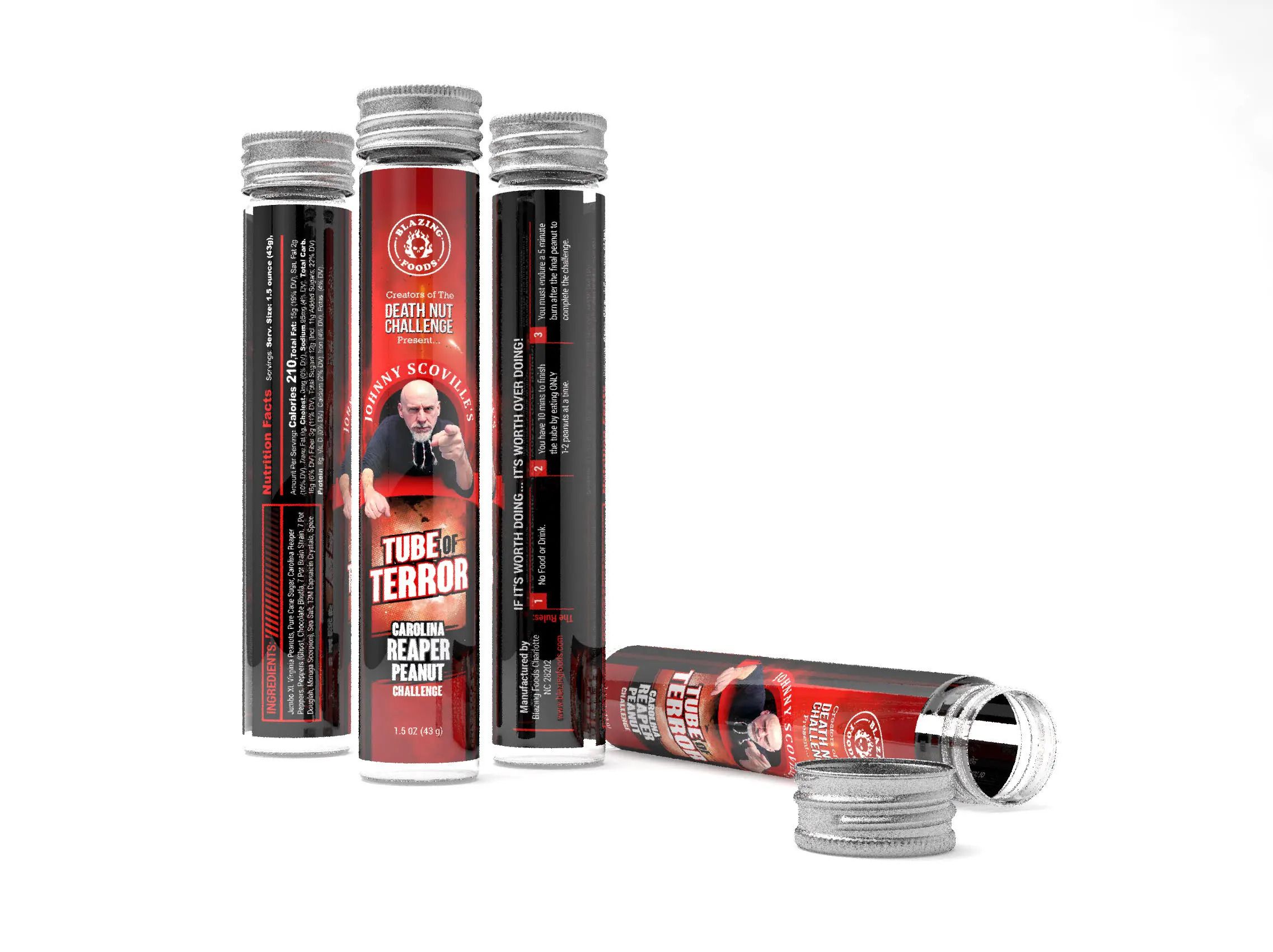 Blazing Foods Tube of Terror Challenge