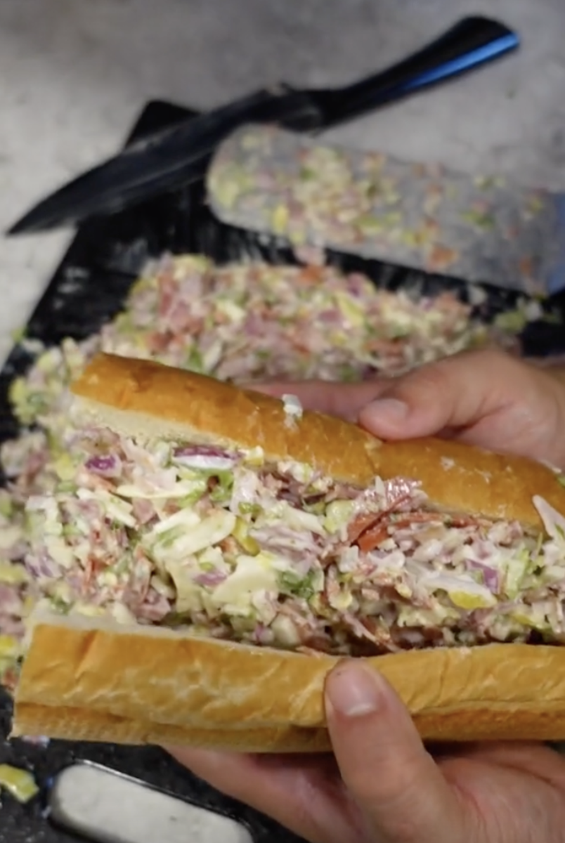 Chopped Italian Sandwiches