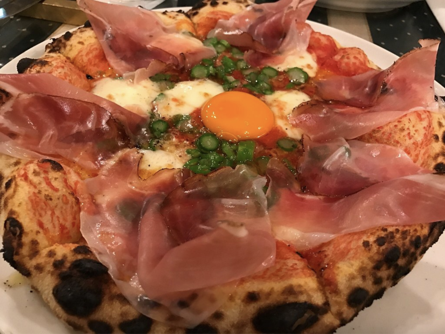 Closeup of Pizza, Massimottavio, Tokyo