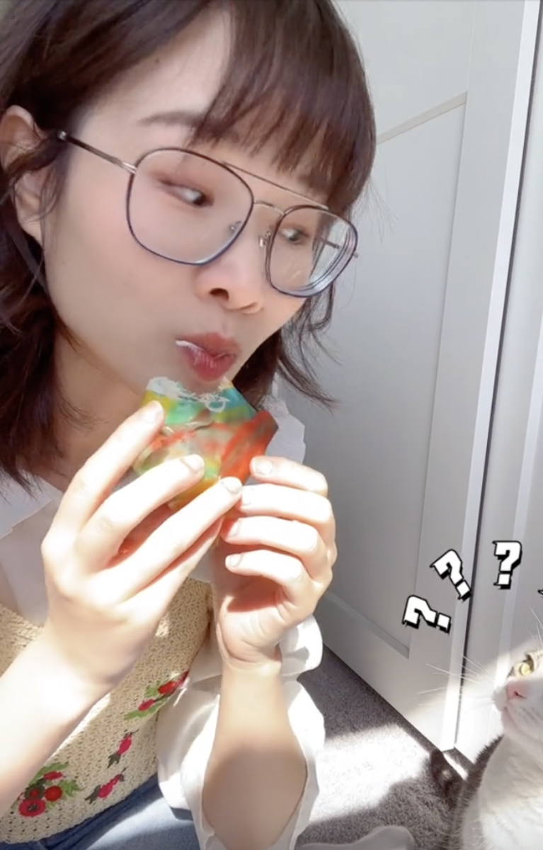 Fruit Roll Ups and Ice Cream on TikTok