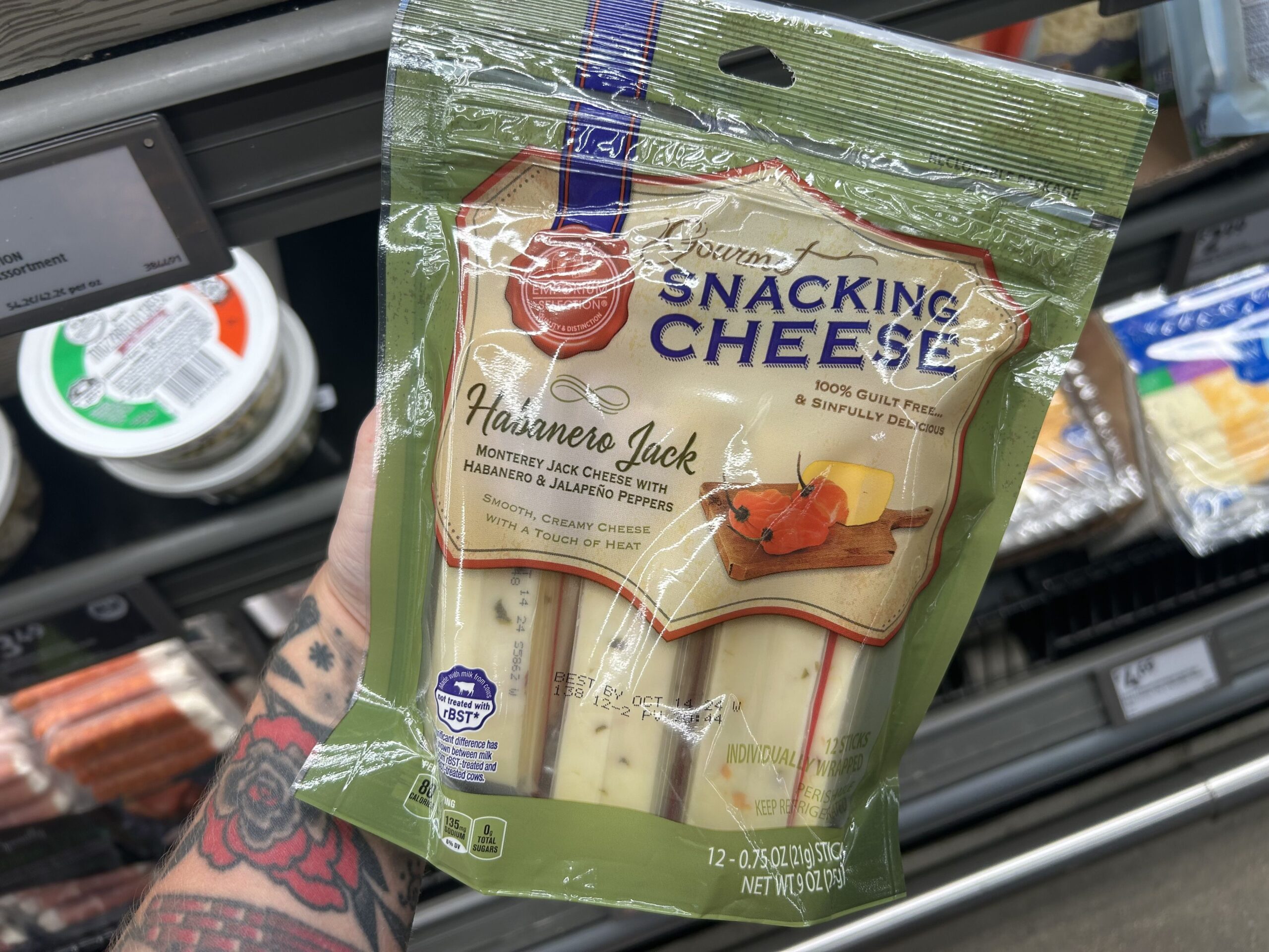 aldi gourmet snacking cheese