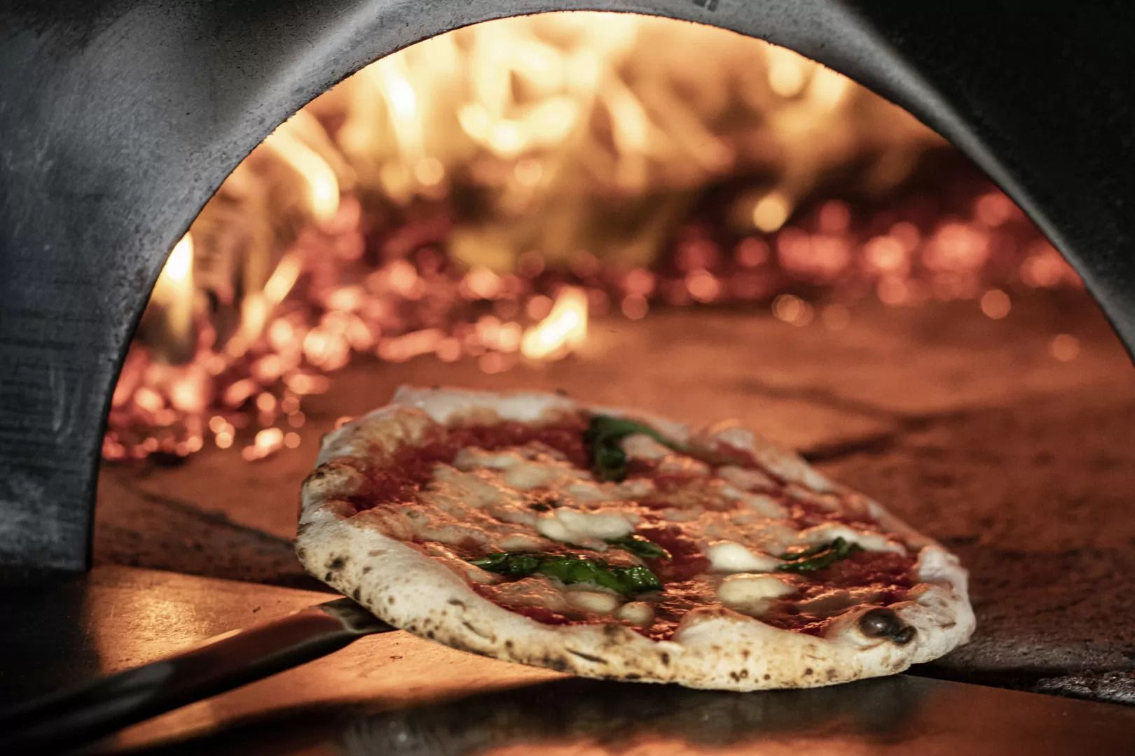 Pizza Into Oven, Savoy, Tokyo