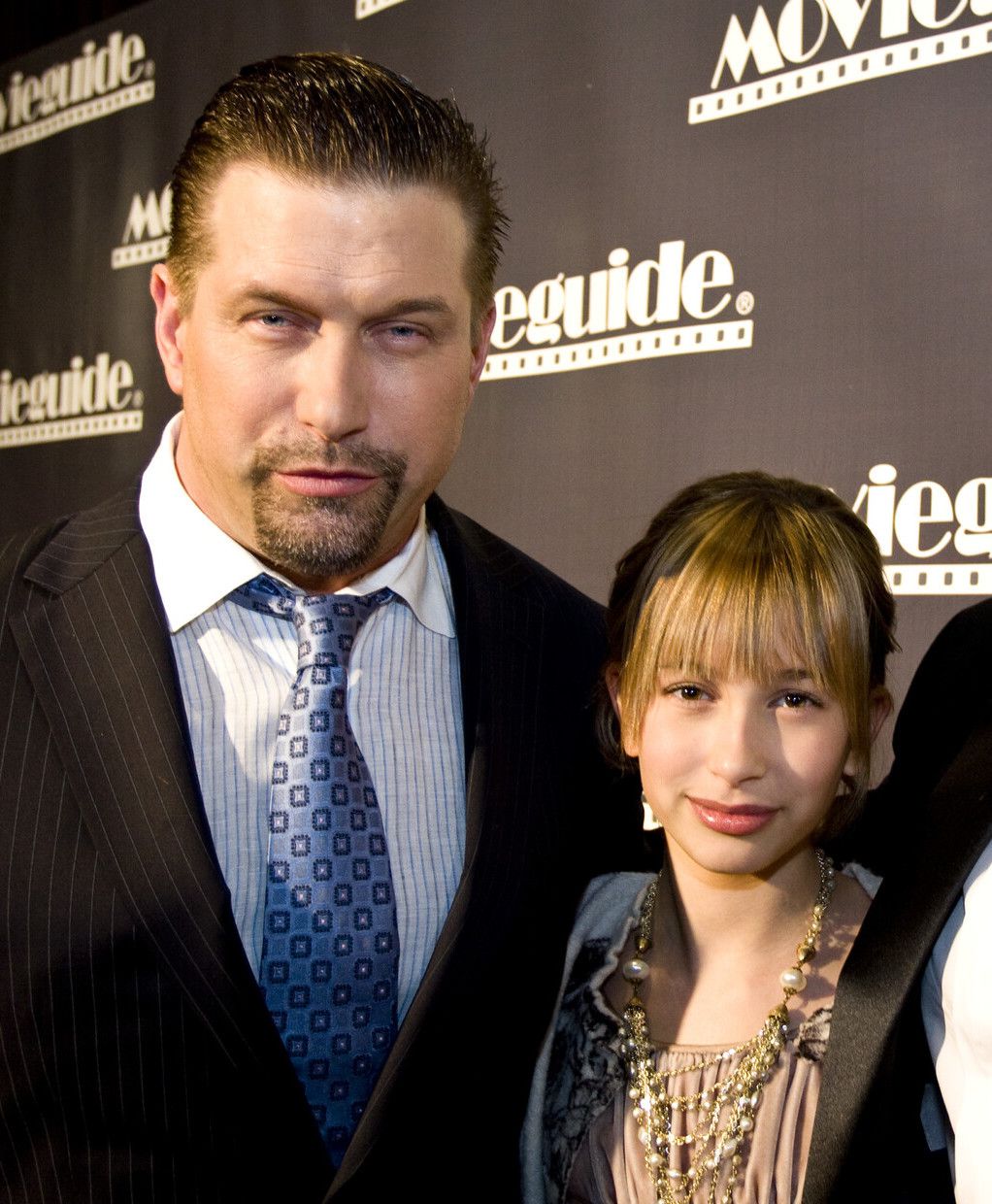 Stephen Baldwin And Hailey Baldwin Cropped