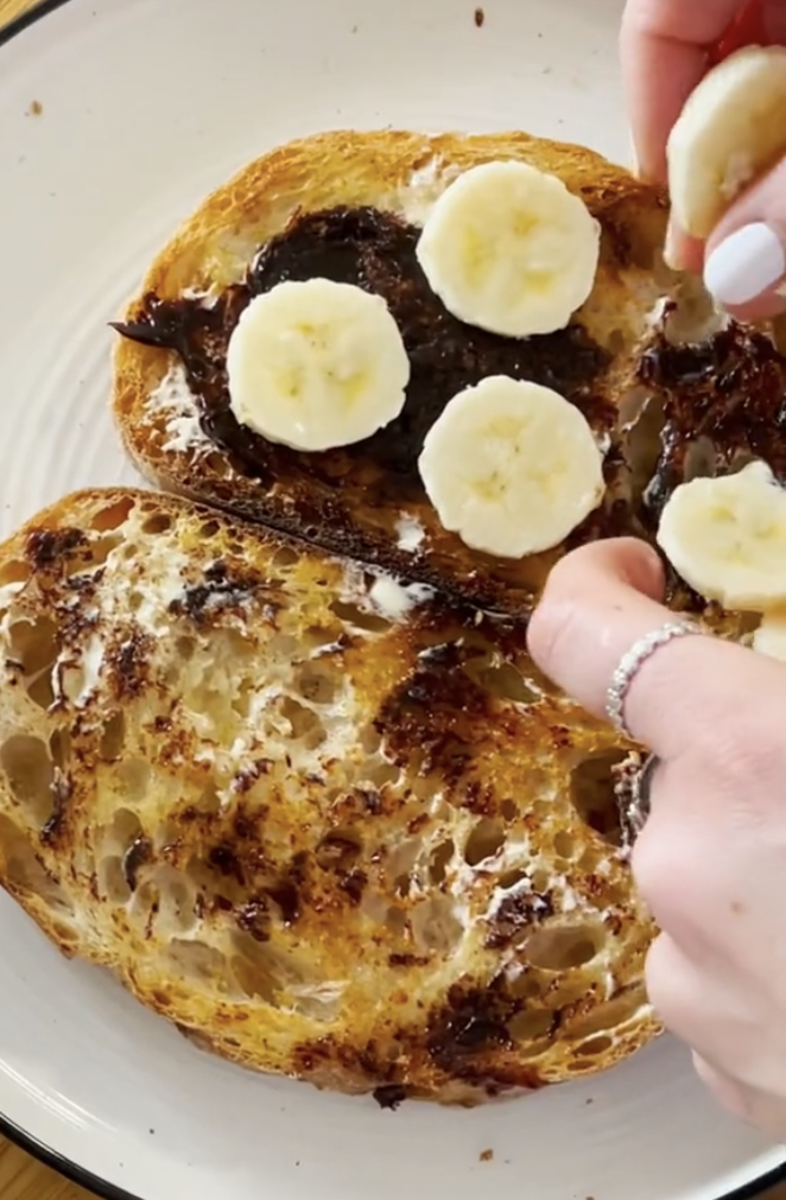 Vegemite and Banana Toast
