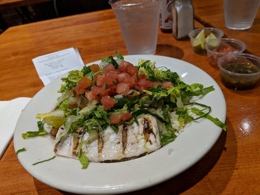 Grilled fish bowl from Baja Fish Tacos