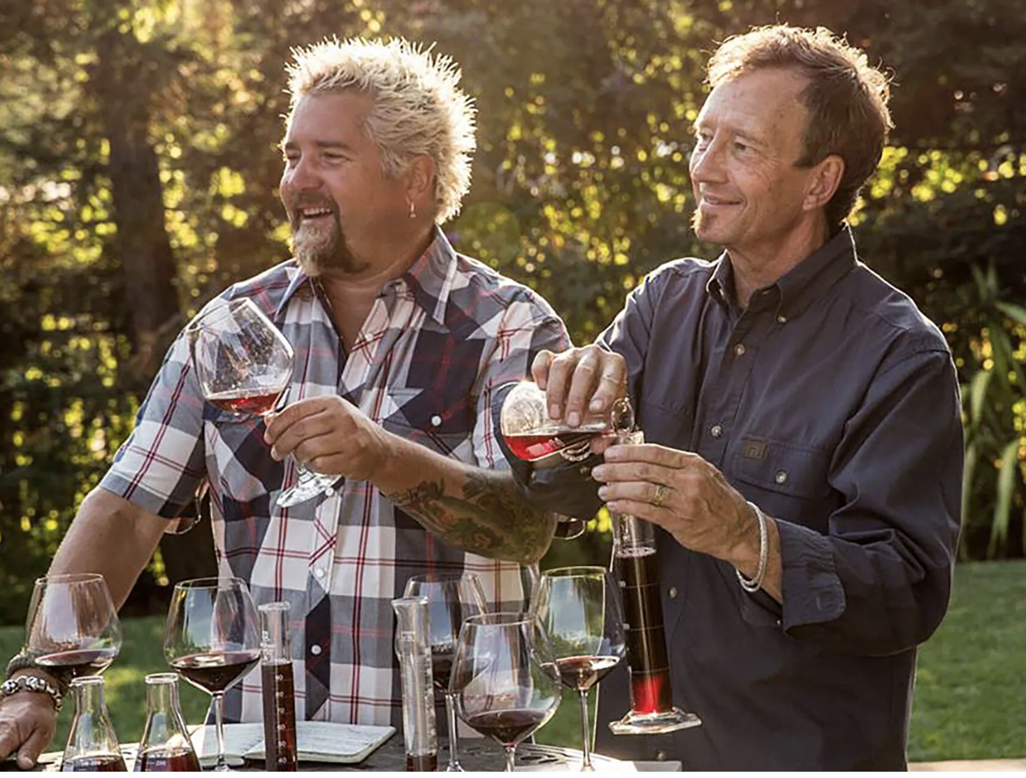 8. He Has a Vineyard Named After His Sons