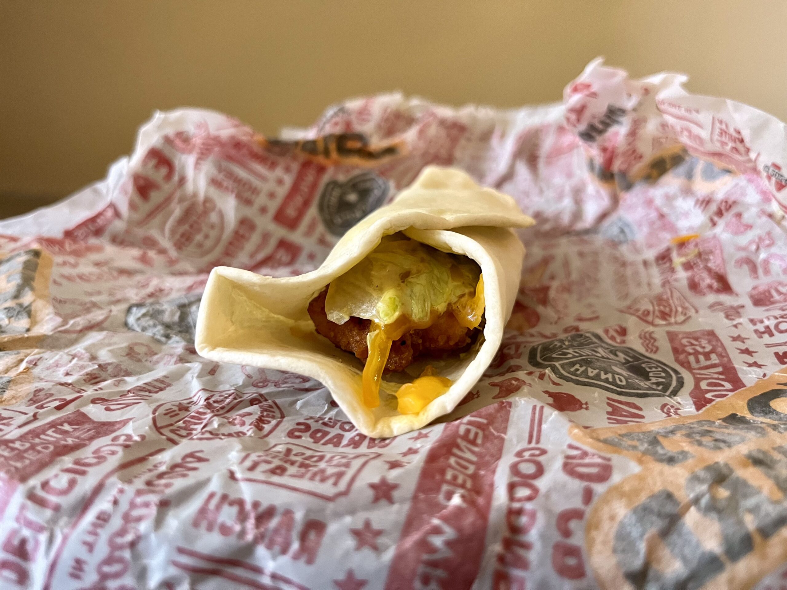 Honey Mustard Tender Wrap from Hardee's