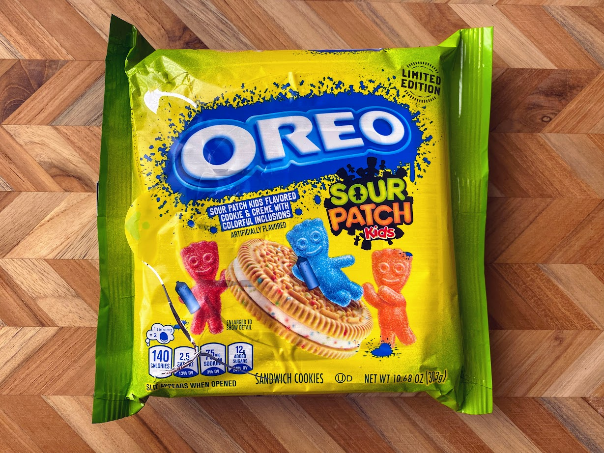 Sour patch kids Oreos