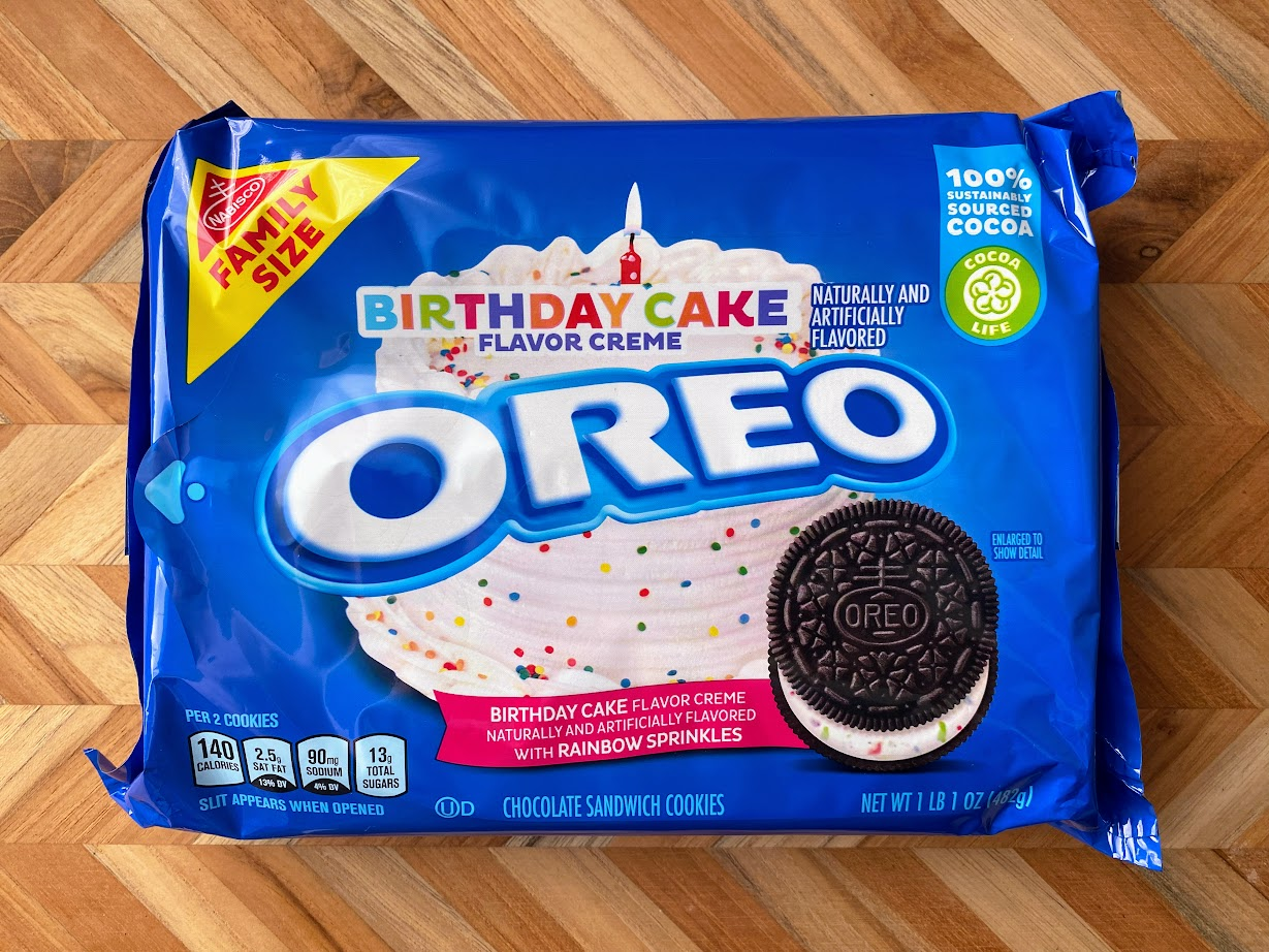 Birthday Cake Oreos