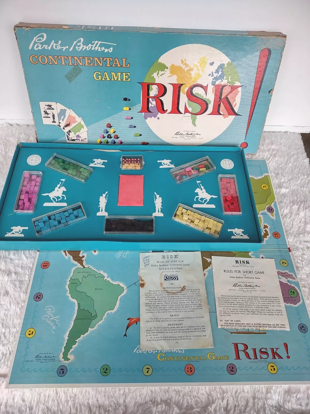 vintage Risk game