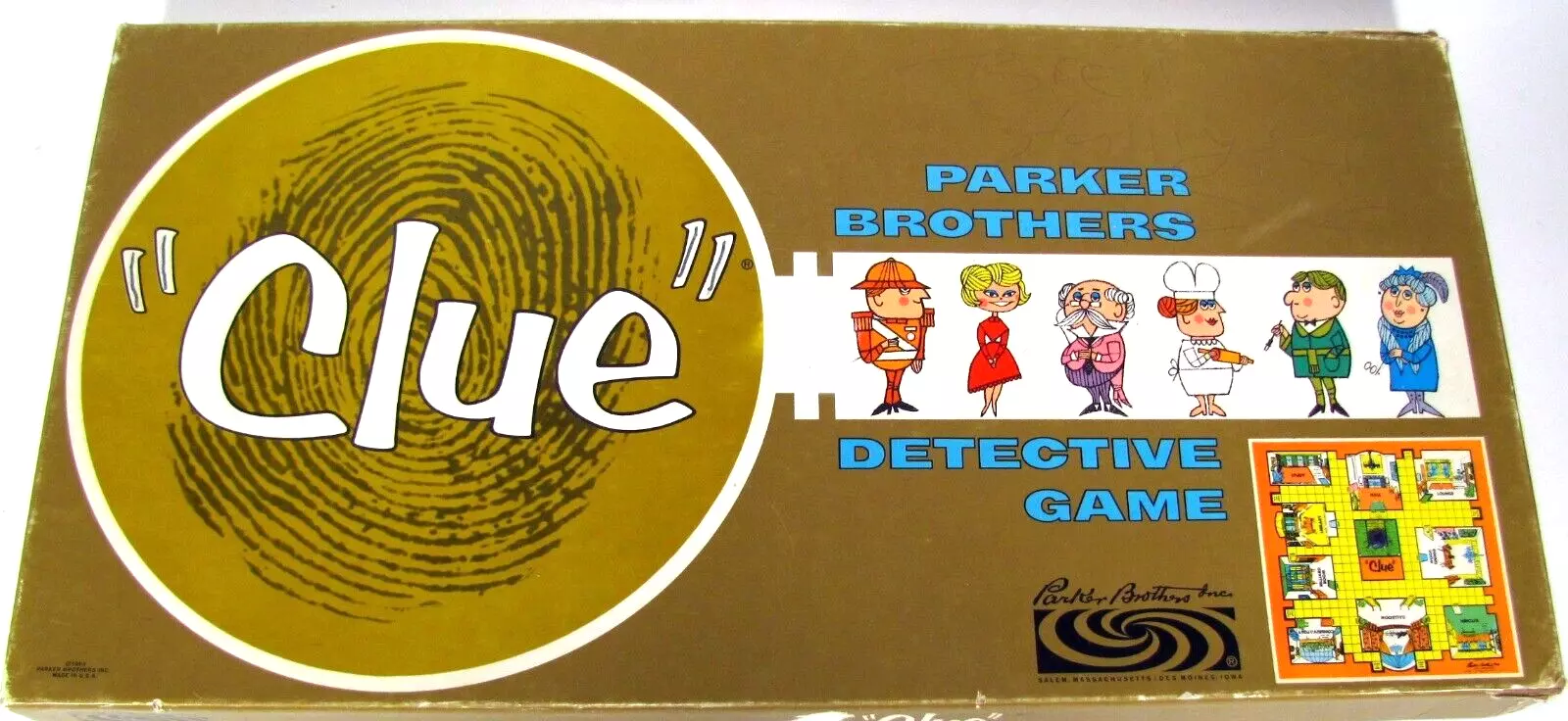 vintage Clue game