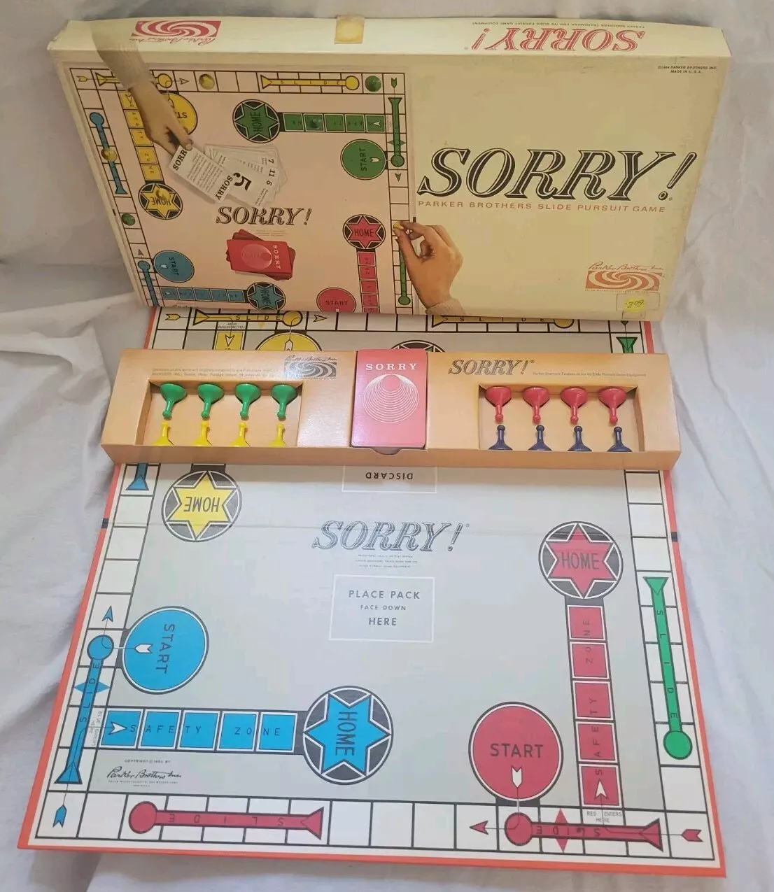 vintage Sorry game