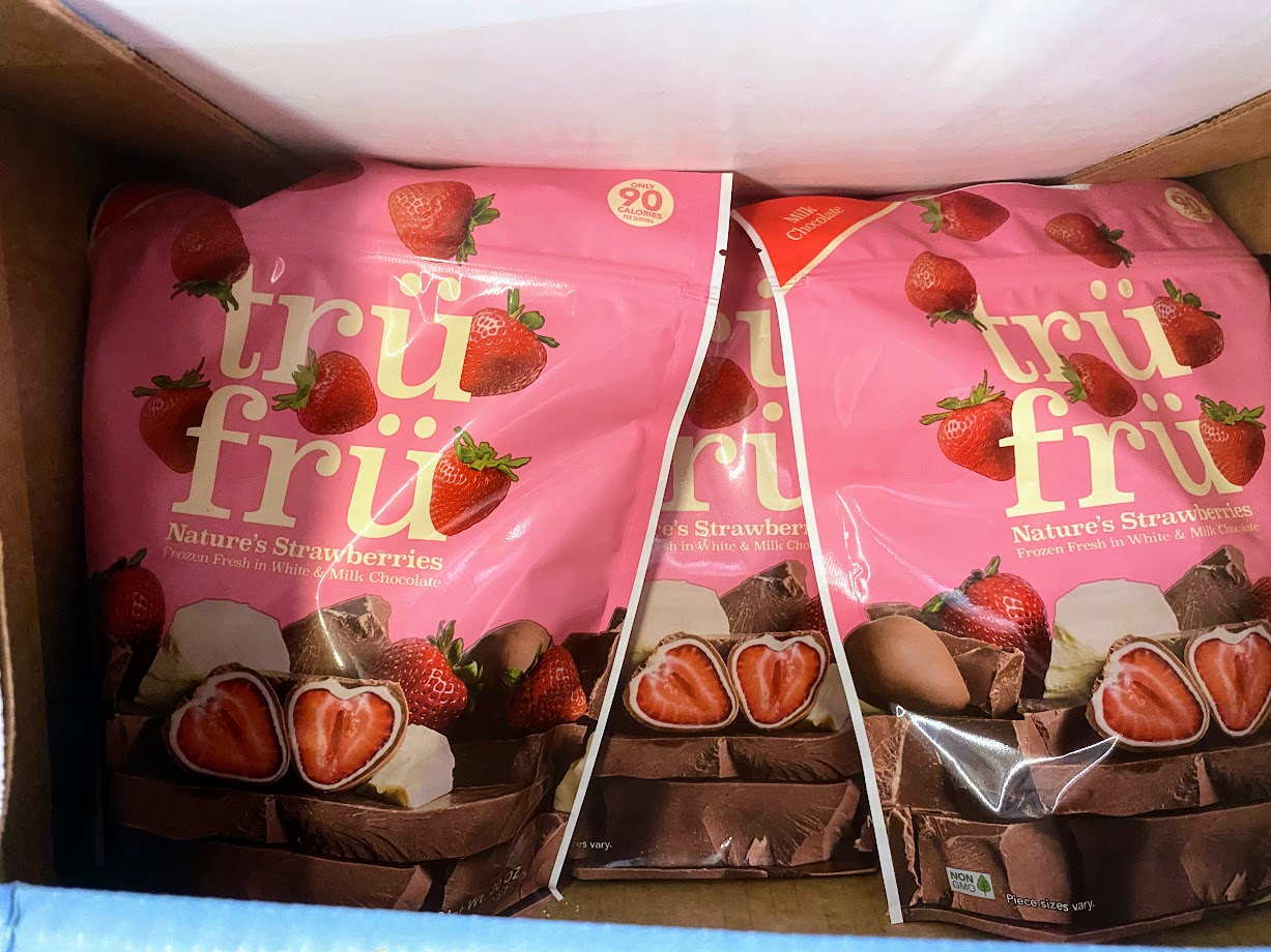 Tru Fru chocolate covered strawberries costco