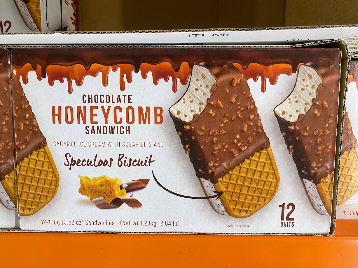 Chocolate honeycomb sandwich costco