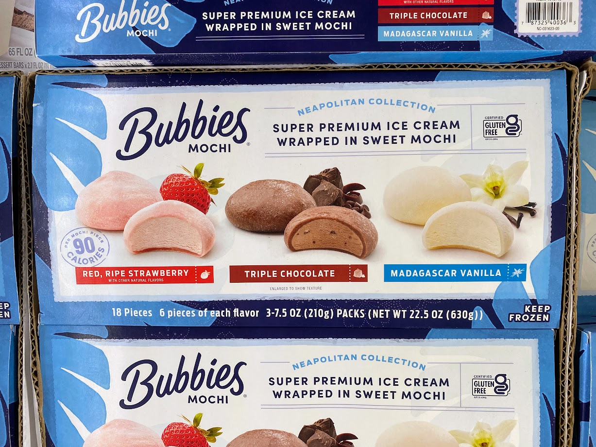 Bubbies mochi costco