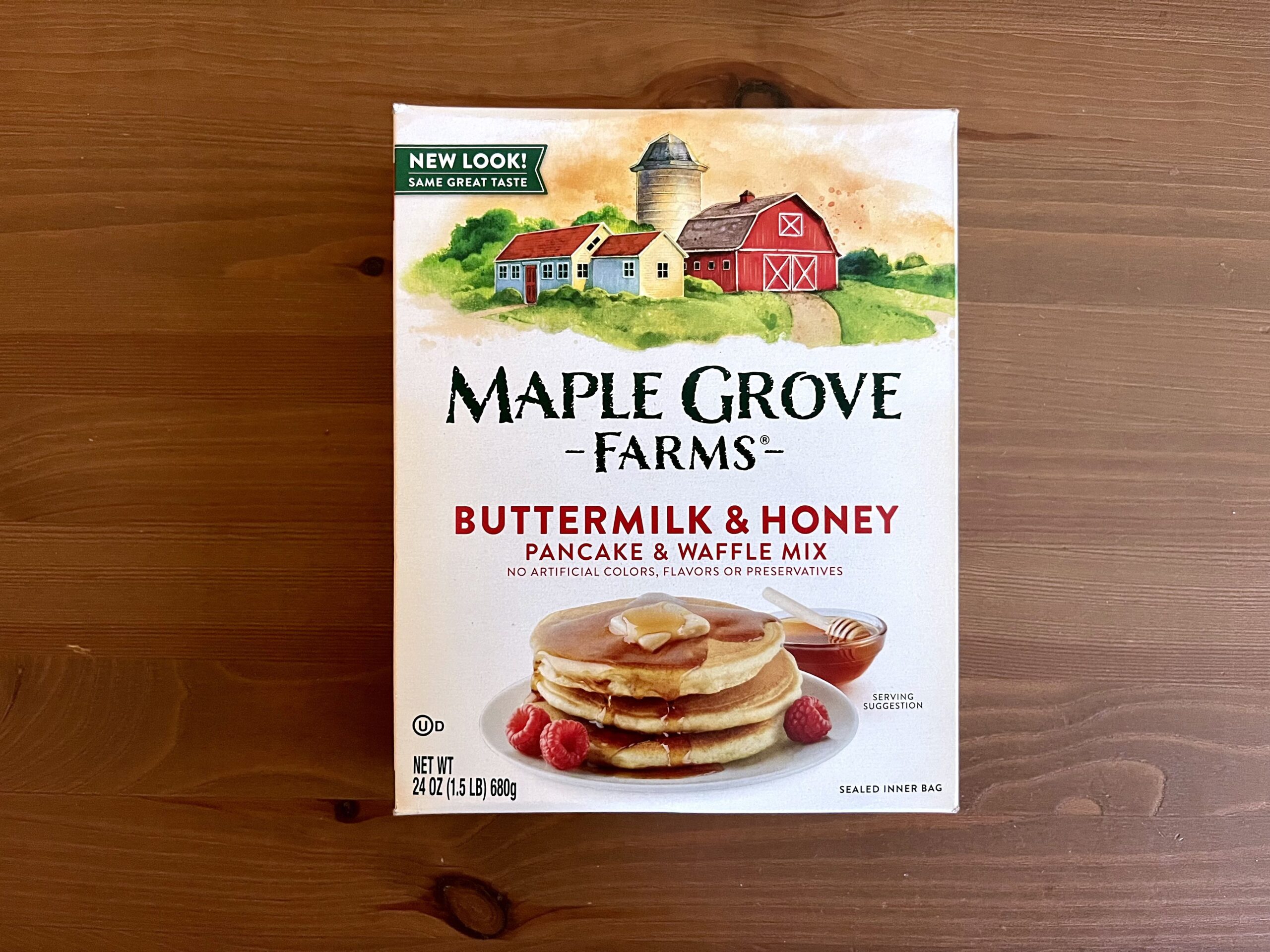 Maple Grove Farms Buttermilk and Honey Pancake & Waffle Mix