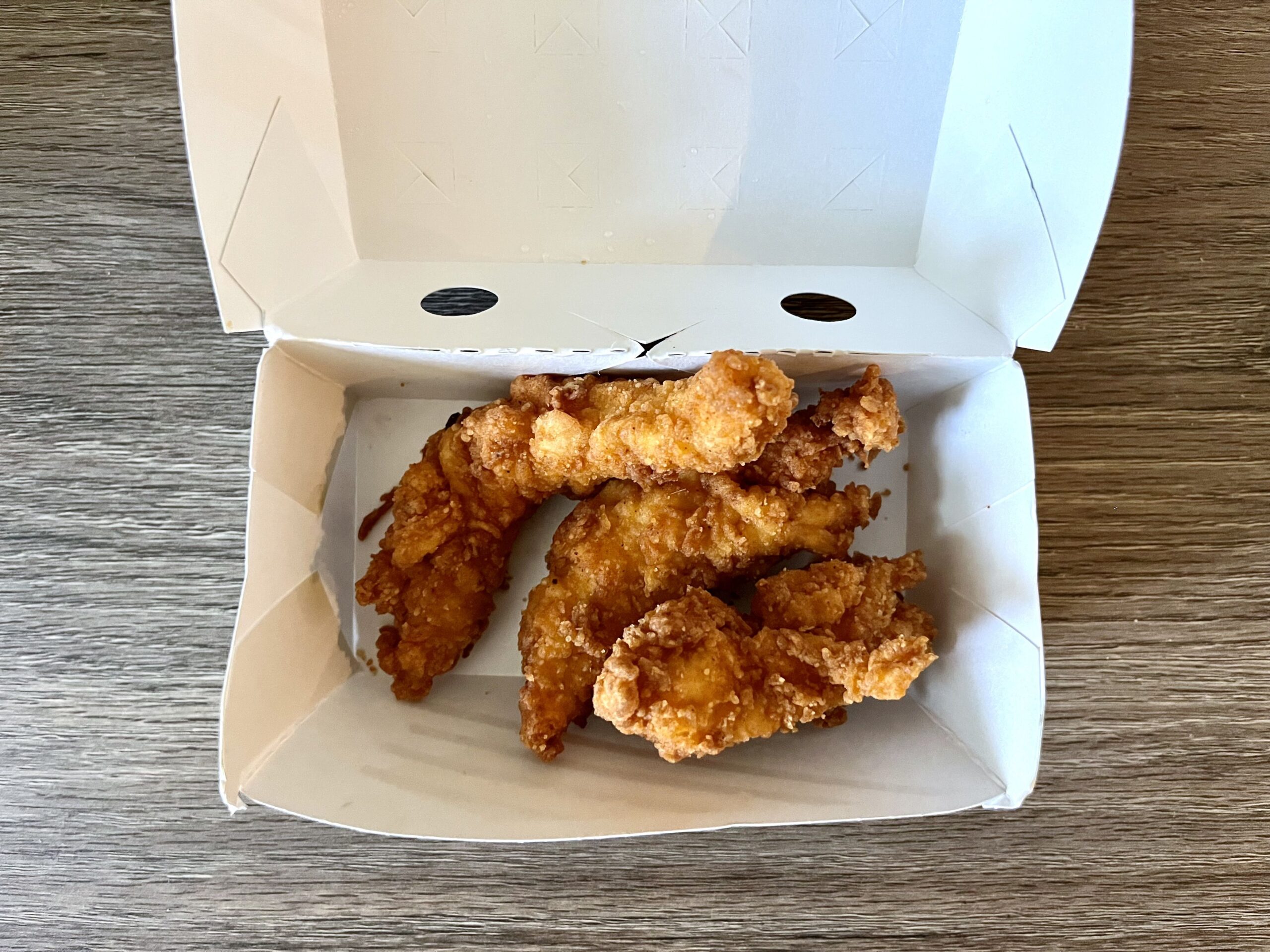 Nashville Hot Hand-Breaded Chicken Tenders from Hardee's