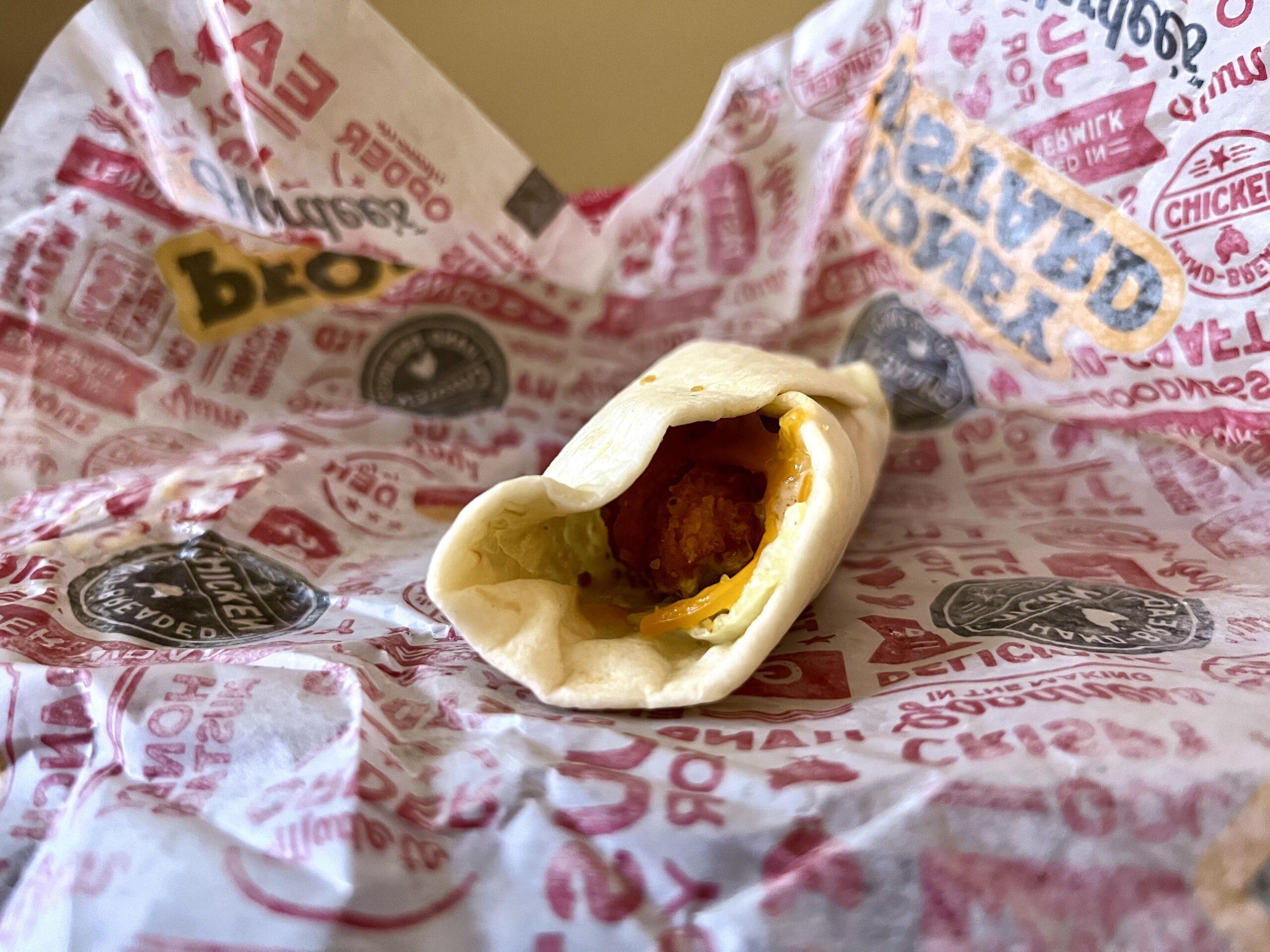 Ranch Tender Wrap from Hardee's