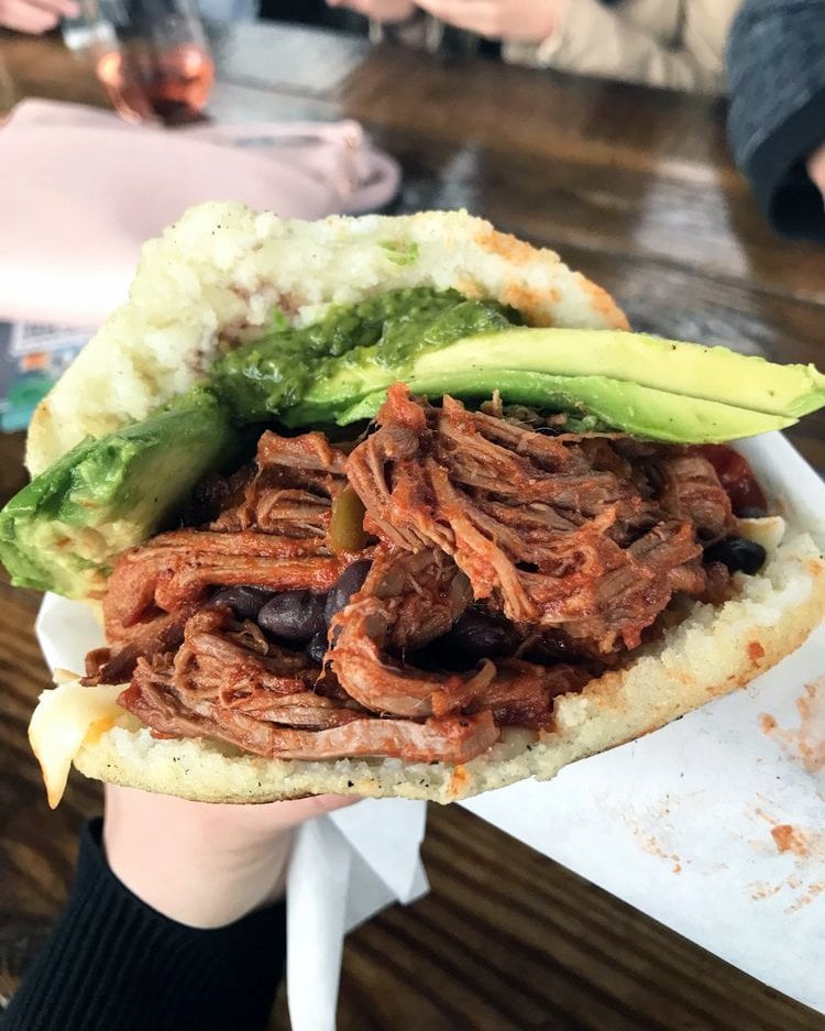 Quiero Arepas in Denver