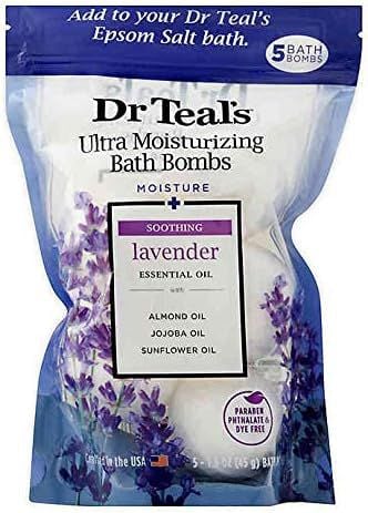 a bag of bath bombs
