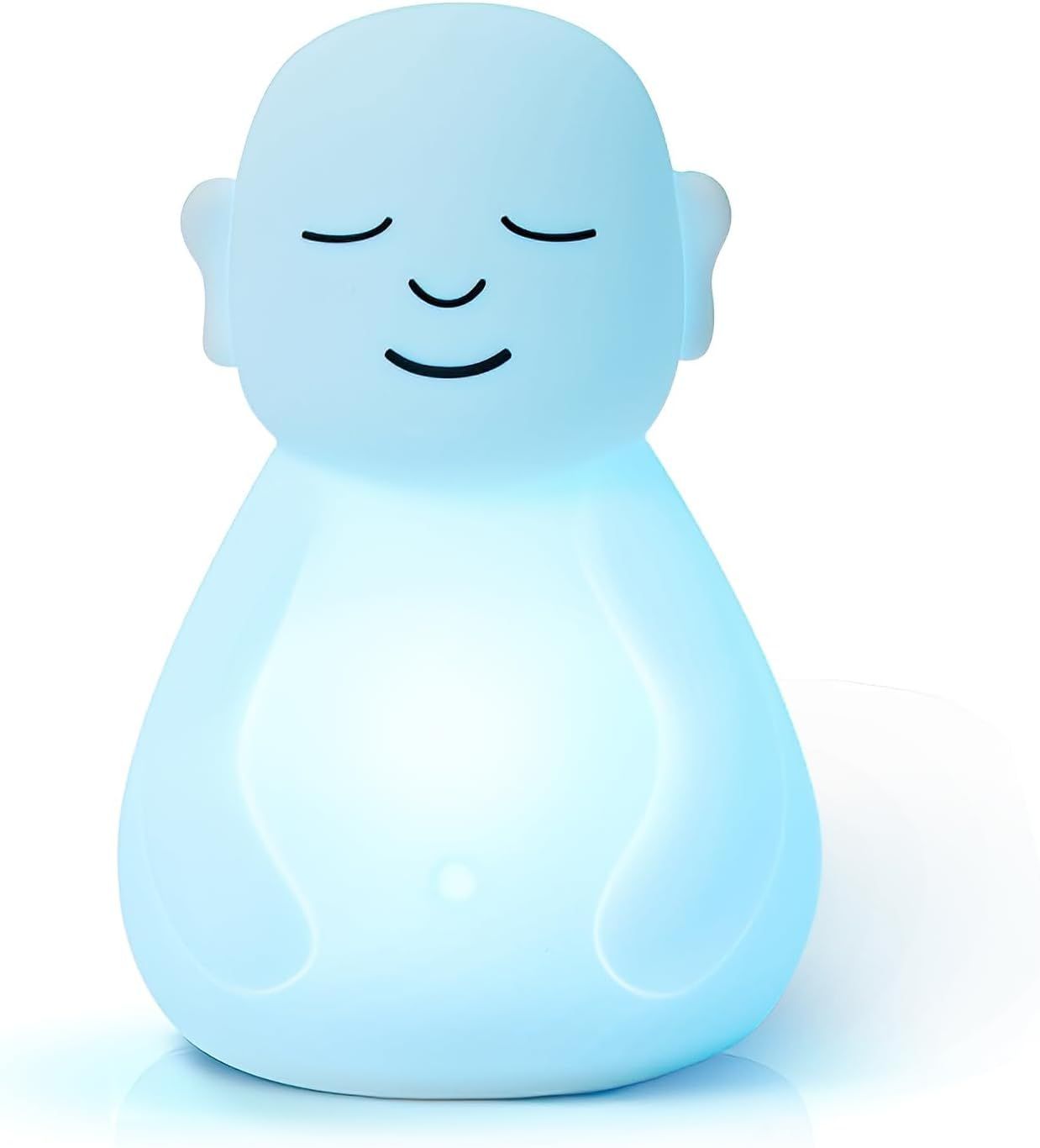 a breathing buddha figurine