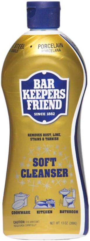 12. Bar Keepers Friend Soft Cleanser