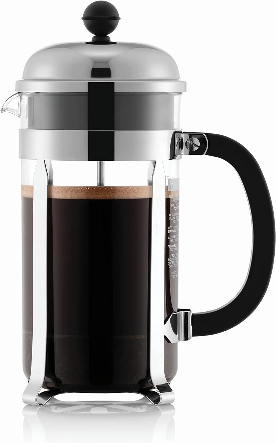 a French press coffee maker