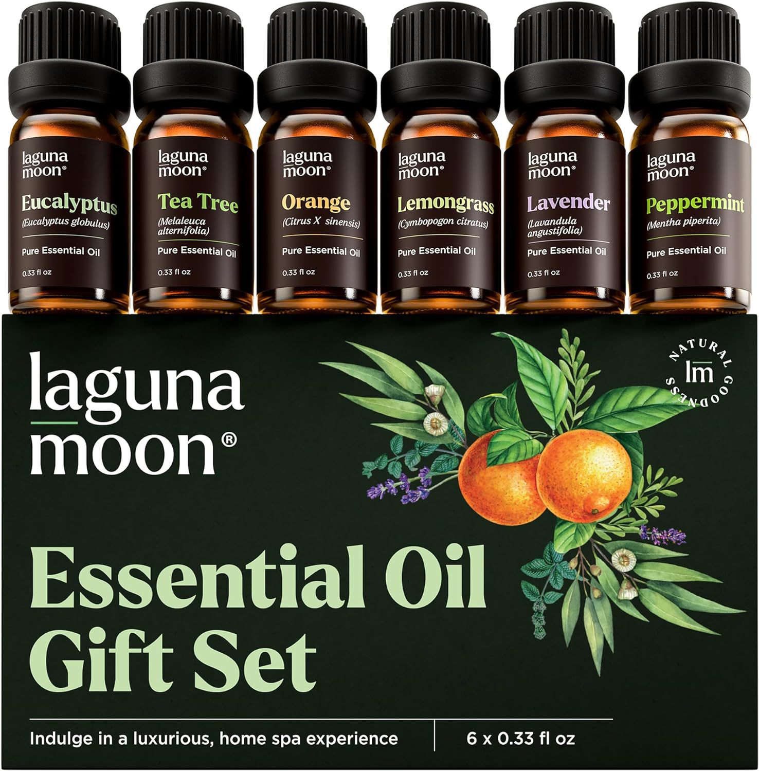 an essential oil gift pack