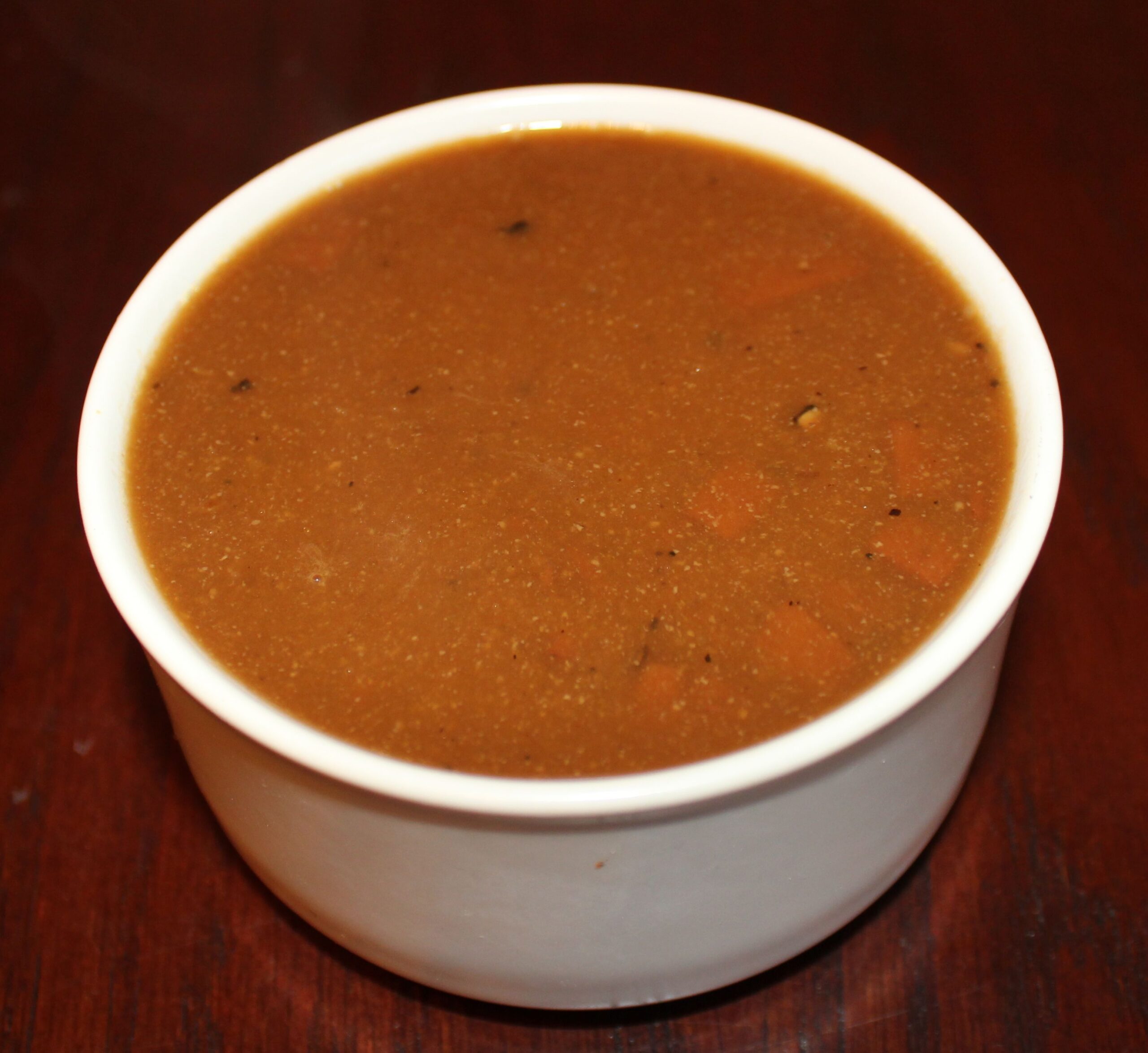 Country Red-Eye Gravy with Veggie Ham