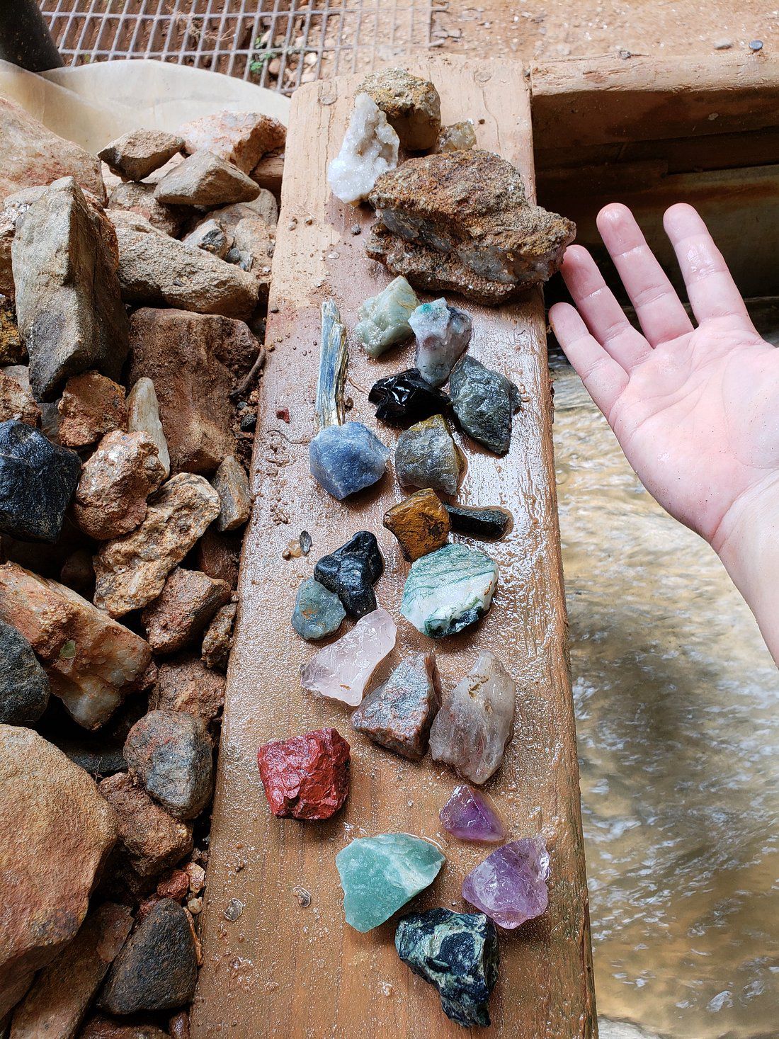A Selection of Treasures, Emerald Hollow Mine, North Carolina